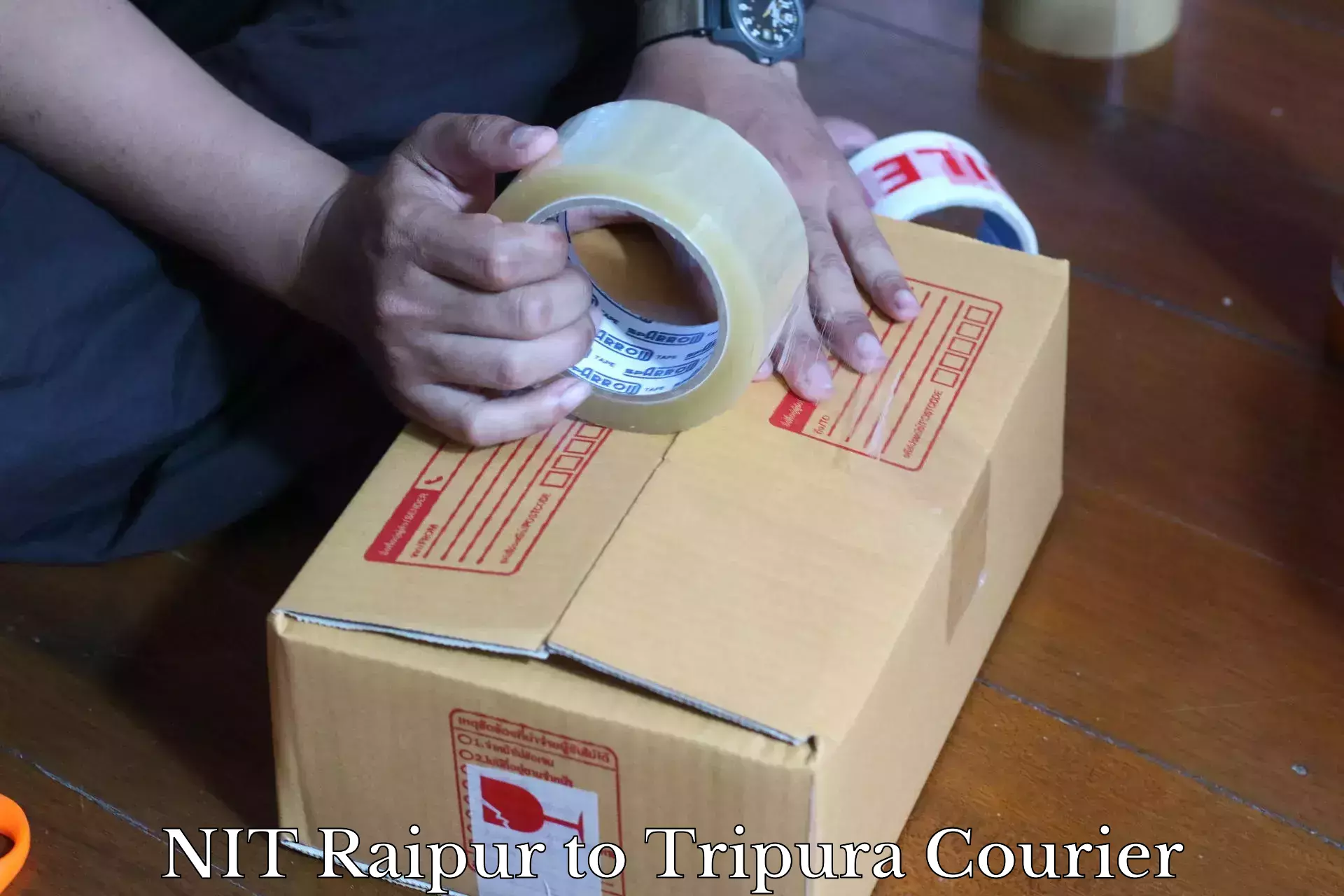24/7 courier service NIT Raipur to NIT Agartala
