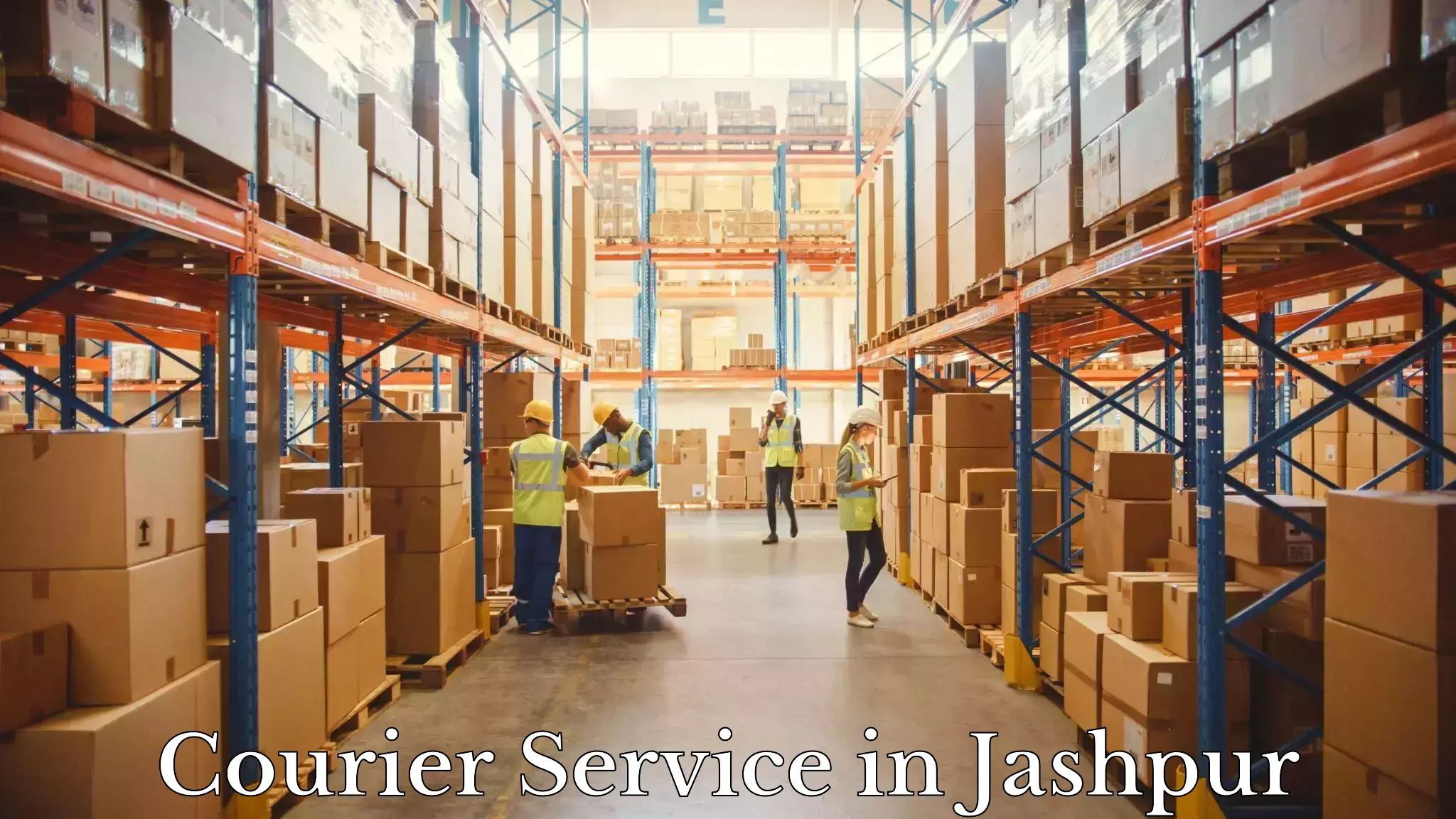 Efficient parcel service in Jashpur