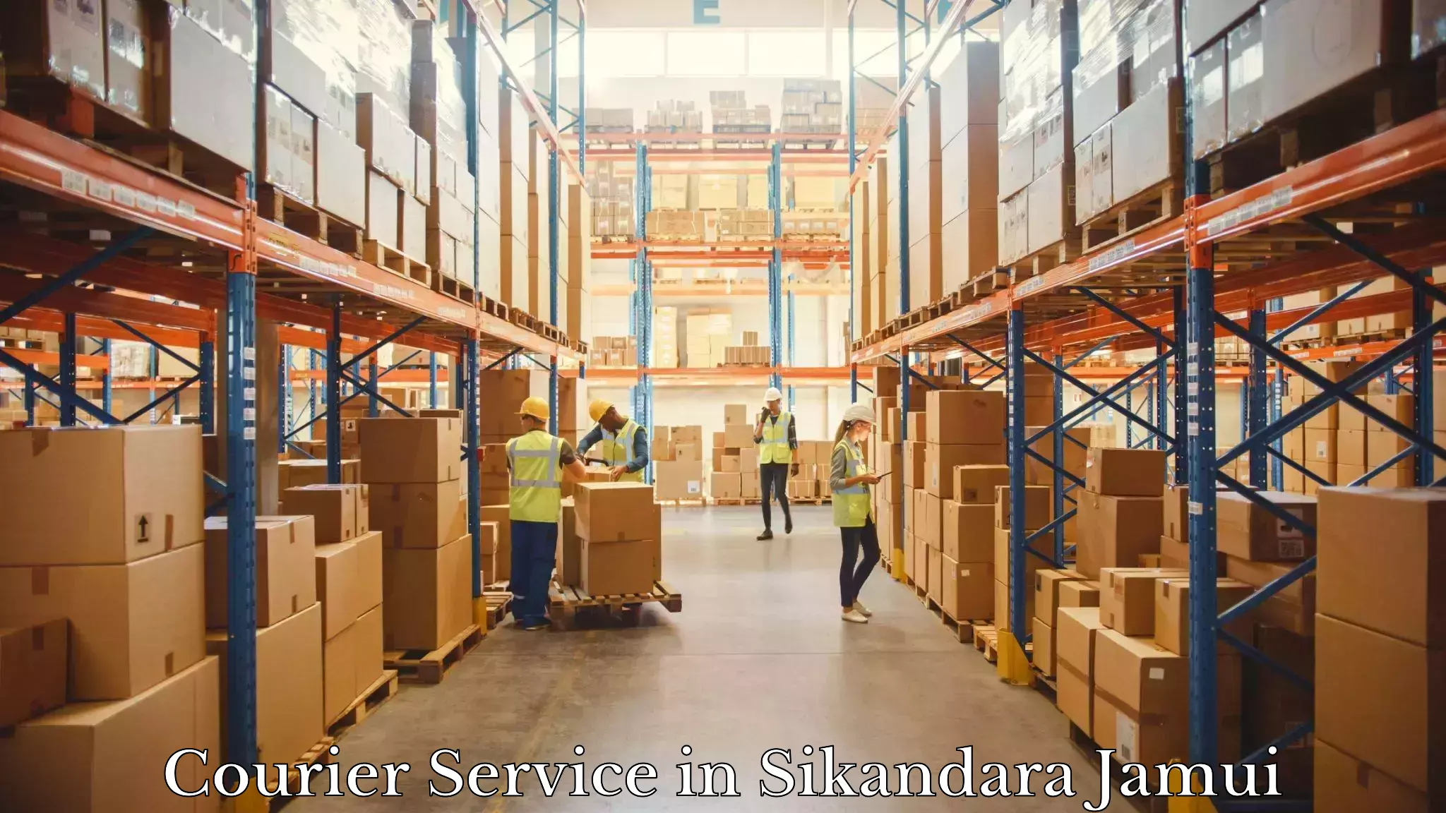 International courier rates in Sikandara Jamui