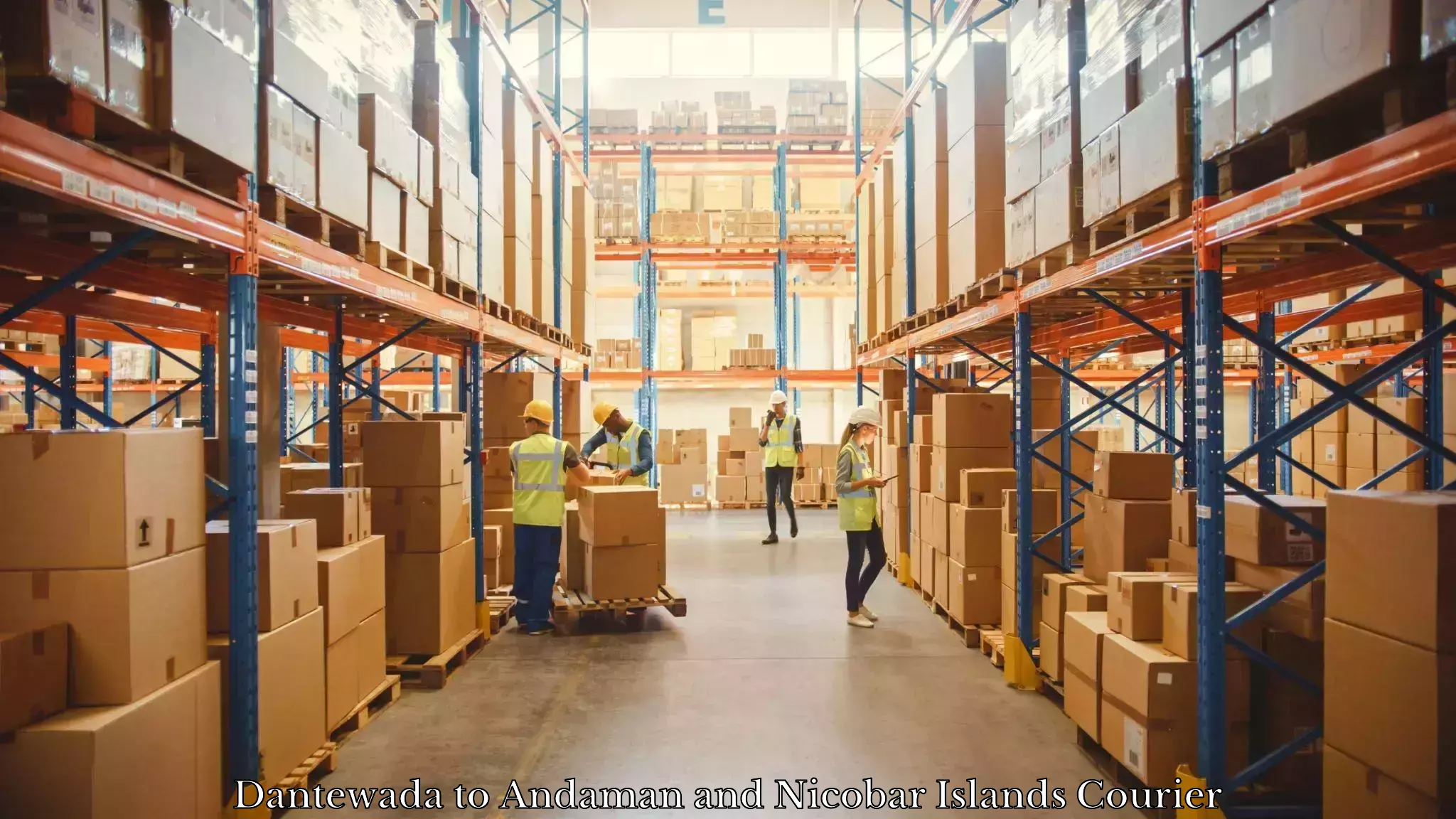 High-capacity parcel service in Dantewada to Port Blair