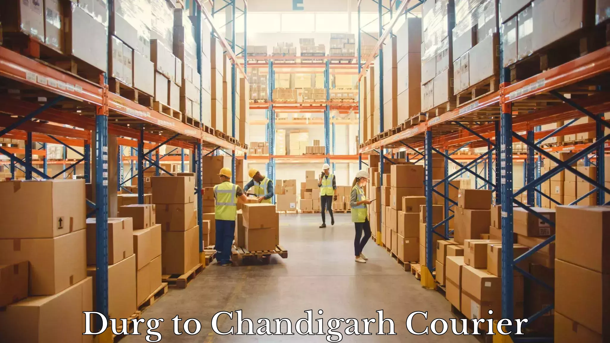 Package forwarding Durg to Panjab University Chandigarh