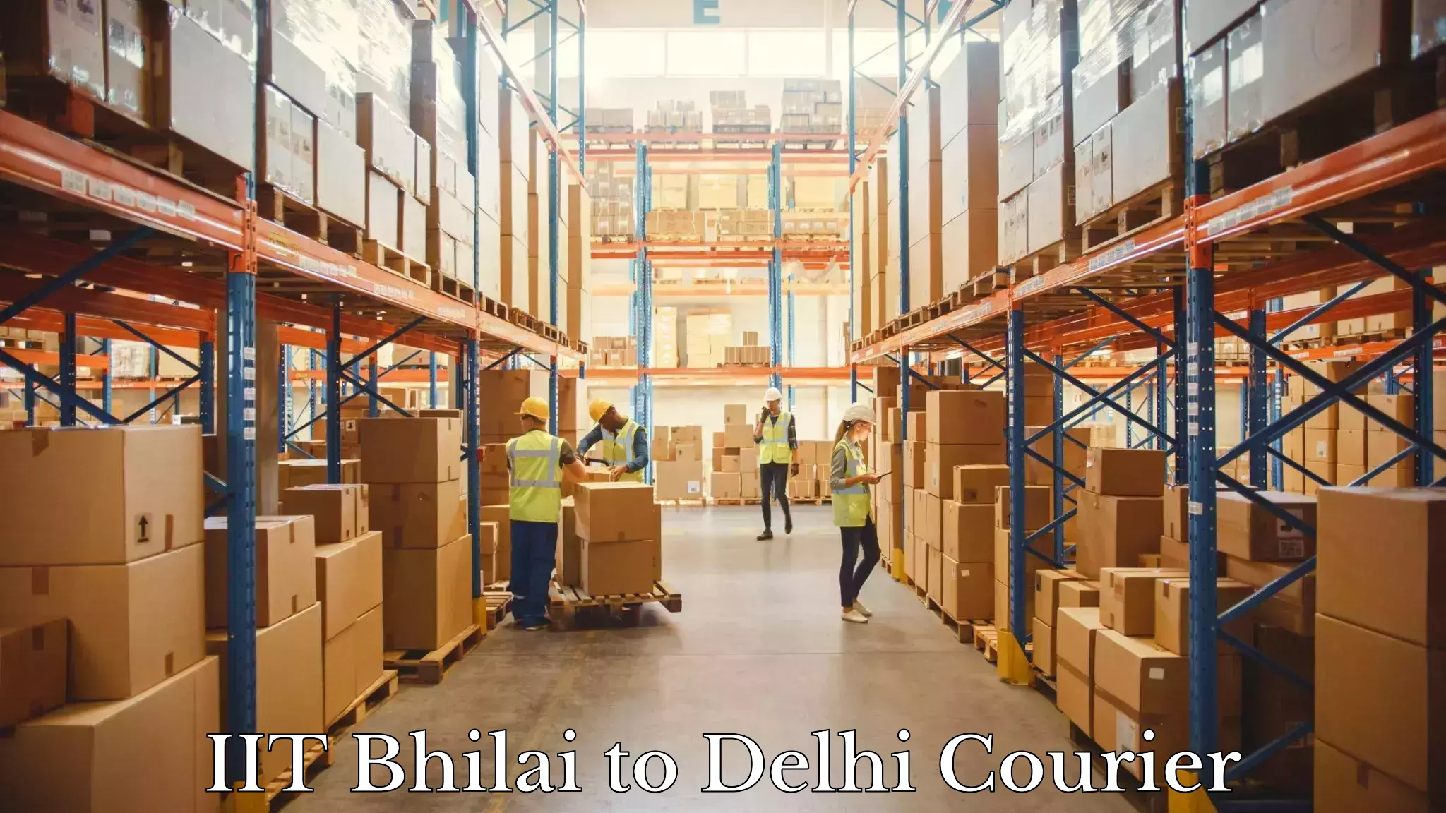 Tech-enabled shipping IIT Bhilai to Jawaharlal Nehru University New Delhi