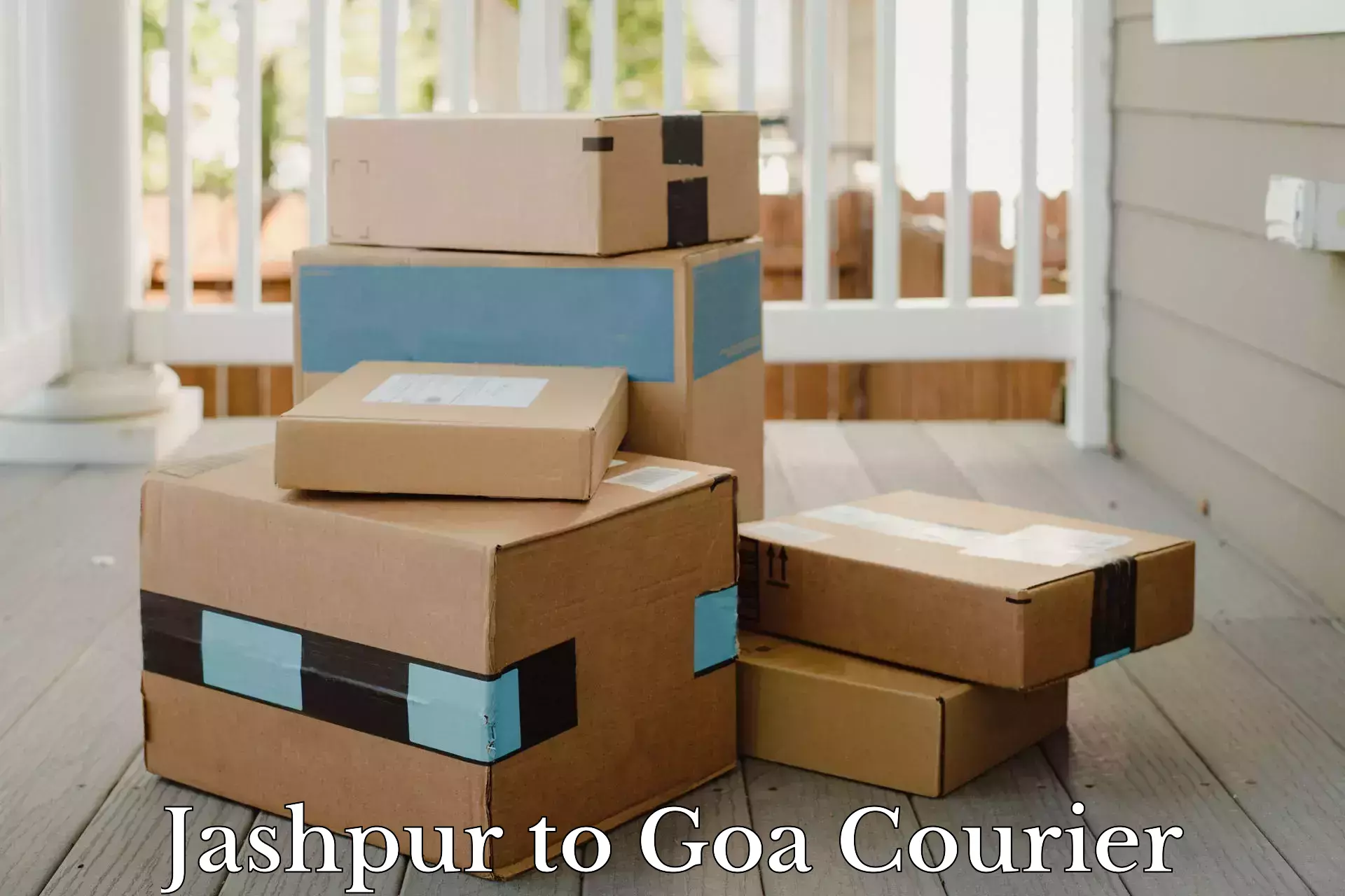 Customized delivery options Jashpur to Goa University