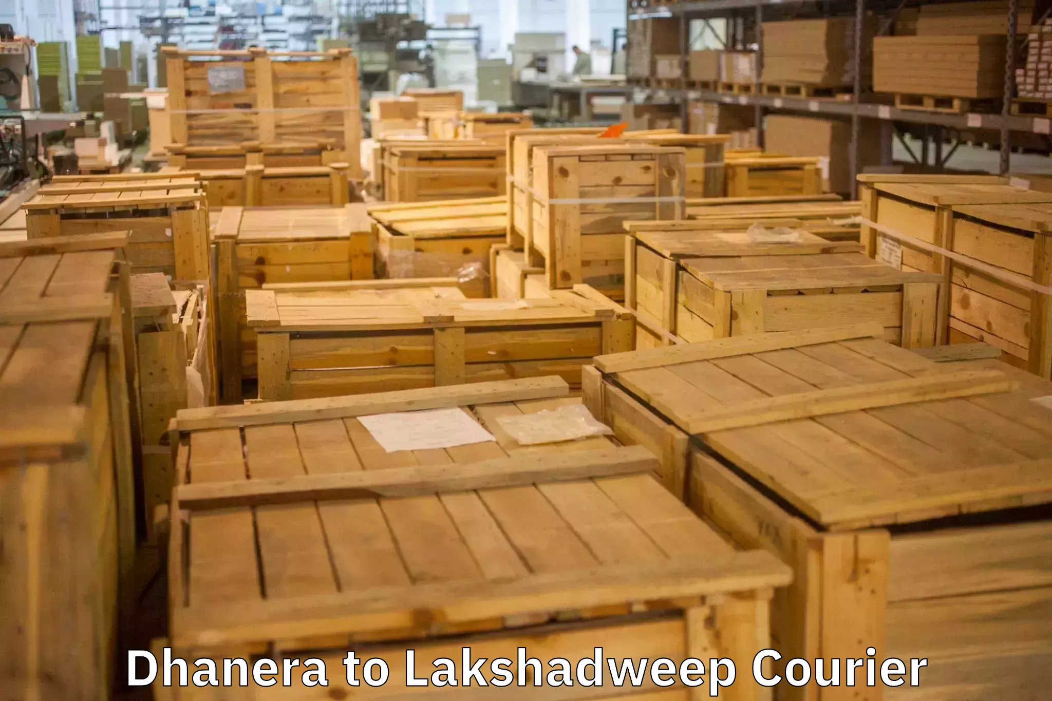 Furniture transport and storage Dhanera to Lakshadweep