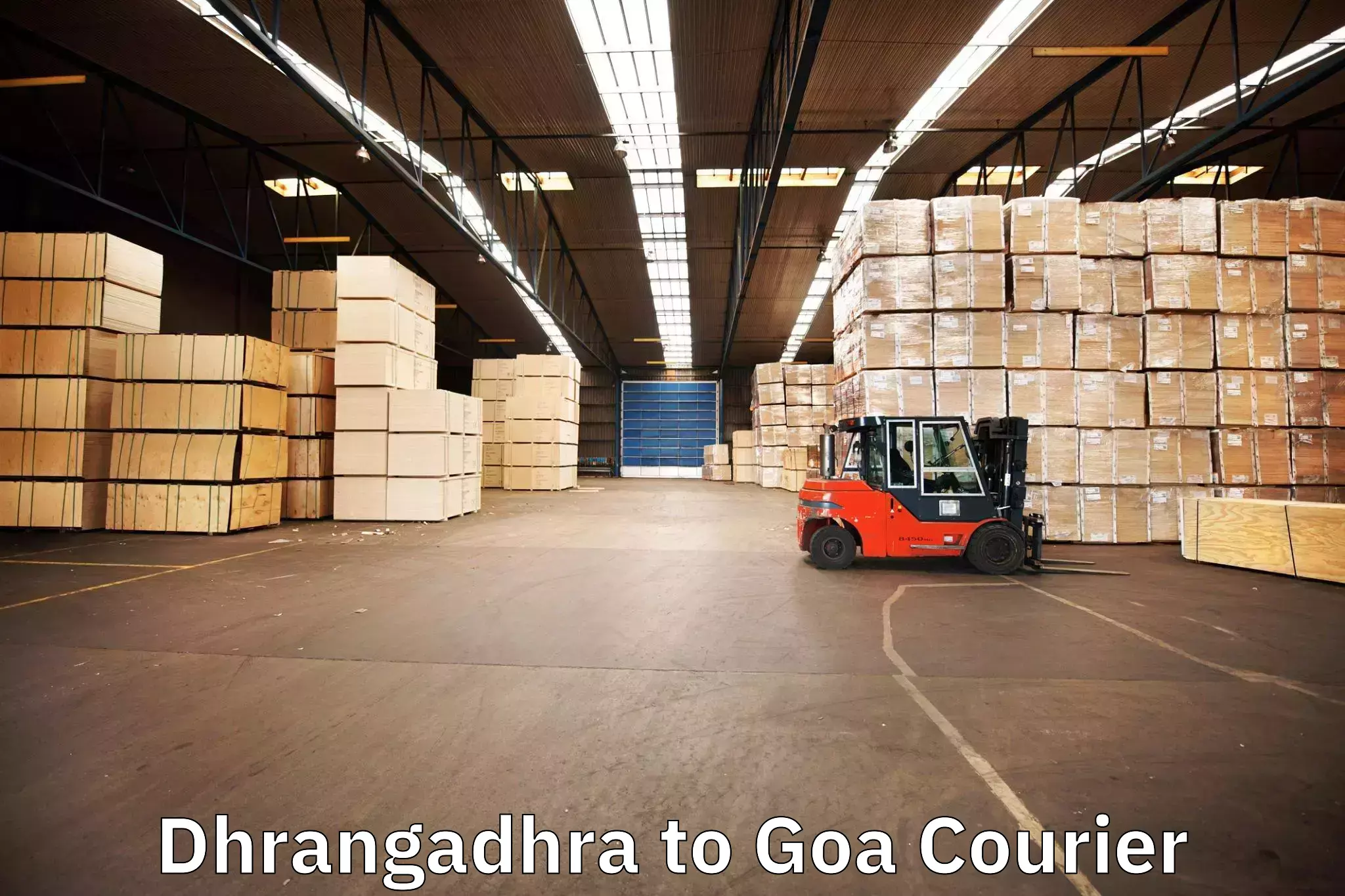 Skilled furniture transport Dhrangadhra to Panjim