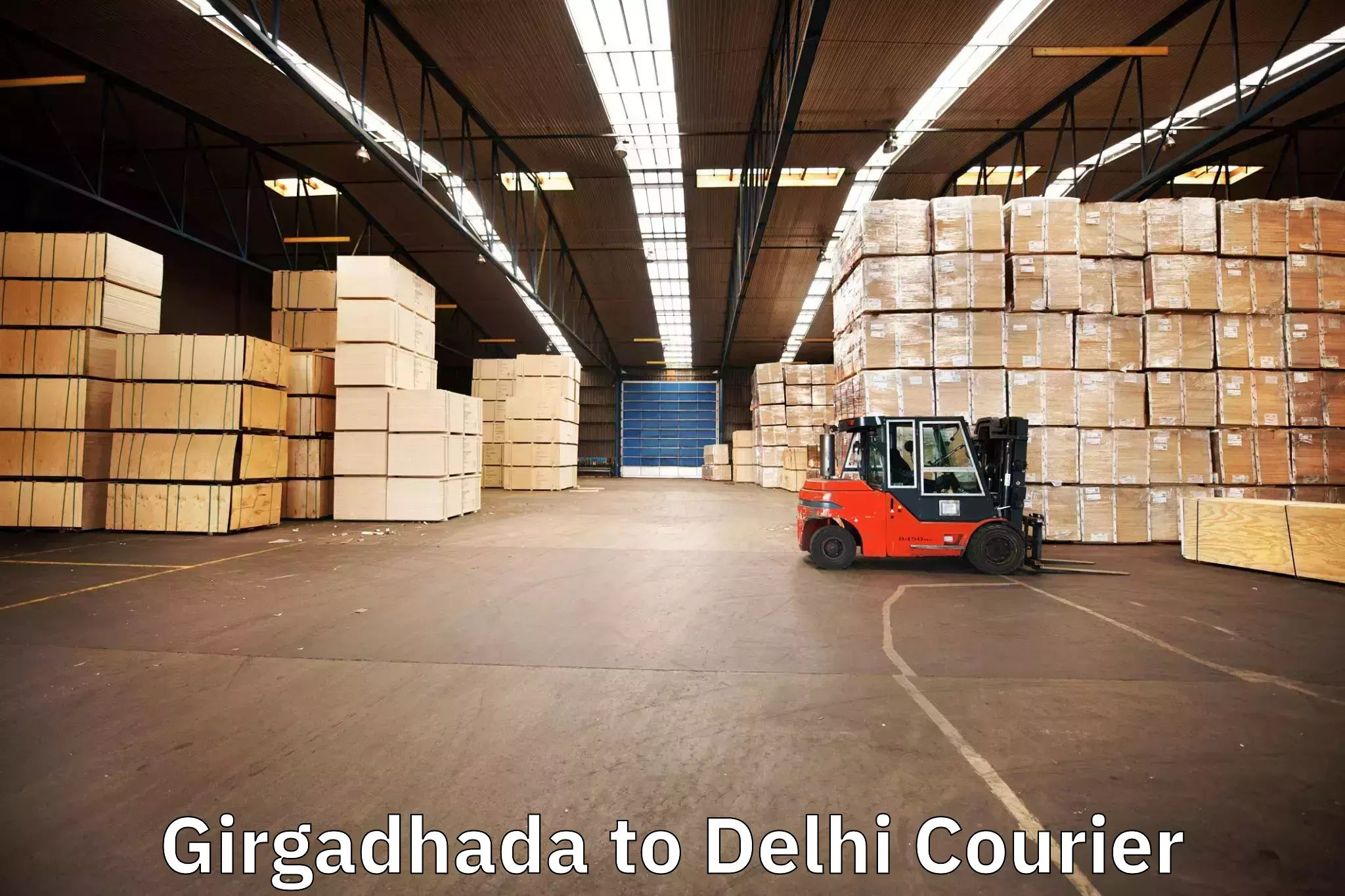 Home moving solutions Girgadhada to Delhi