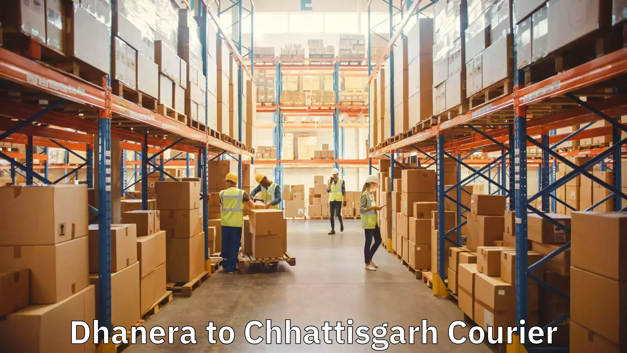 Professional goods transport Dhanera to Bhanupratappur
