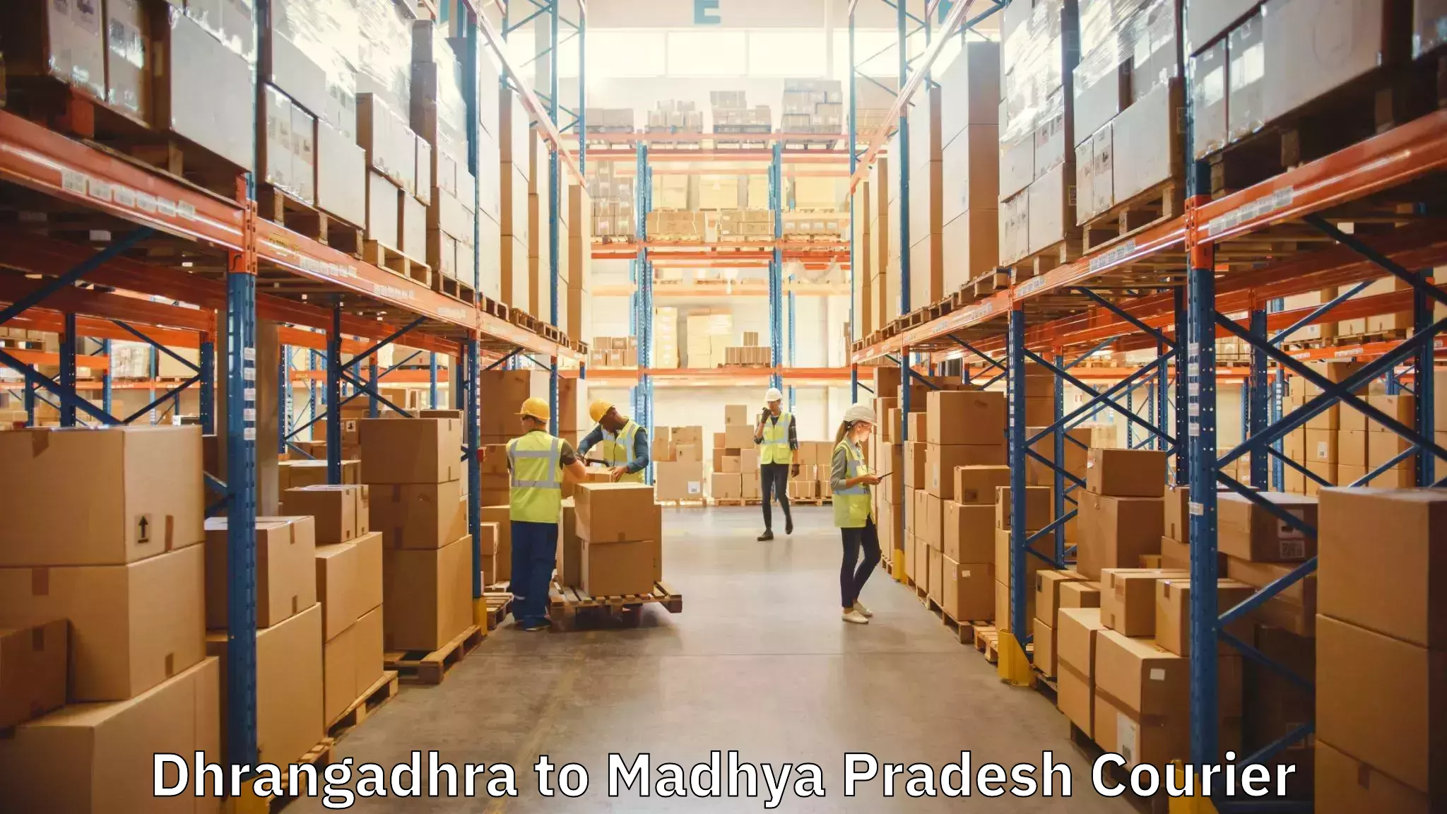 Trusted moving solutions Dhrangadhra to Satna