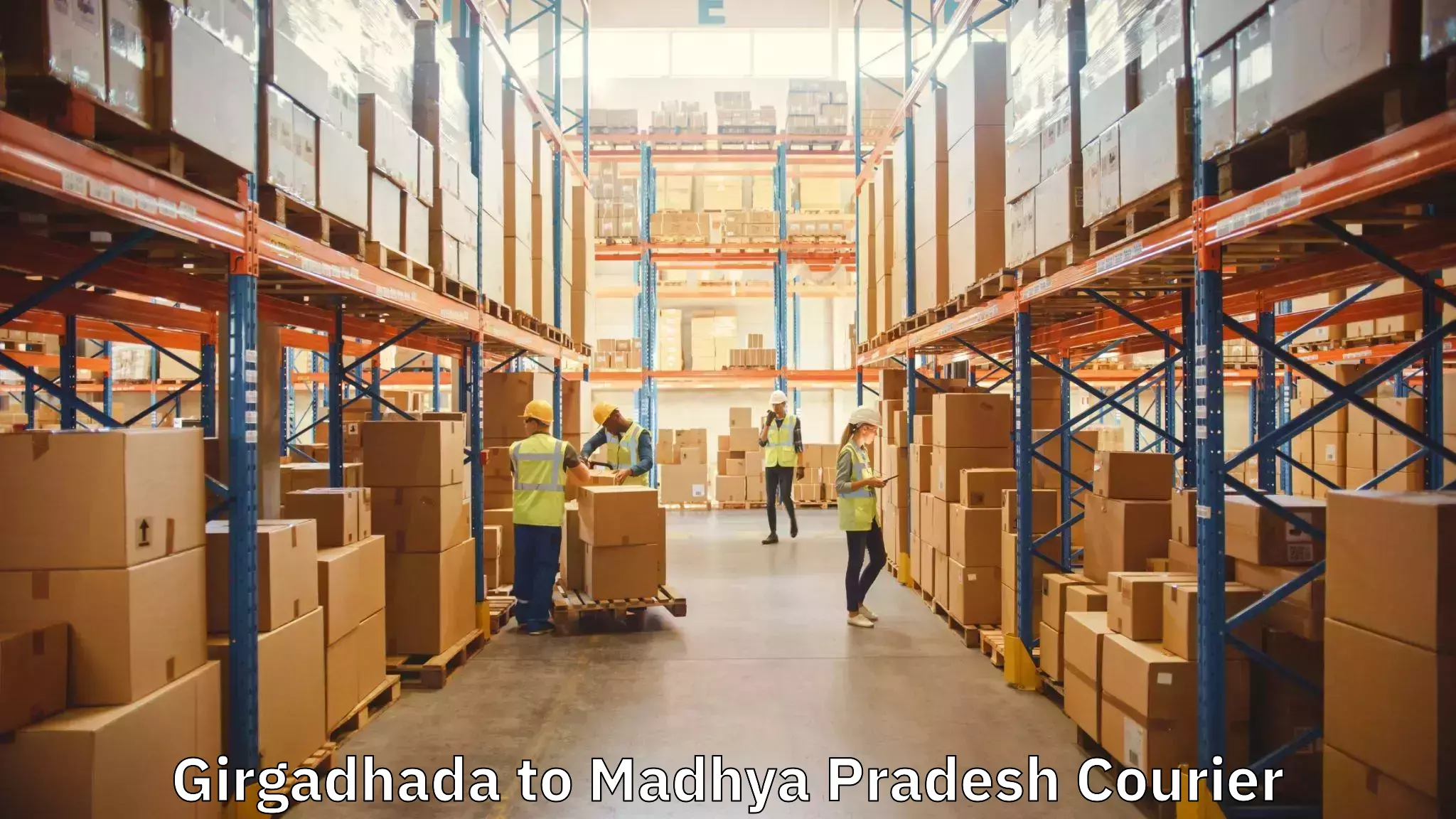 Home moving solutions Girgadhada to Madhya Pradesh