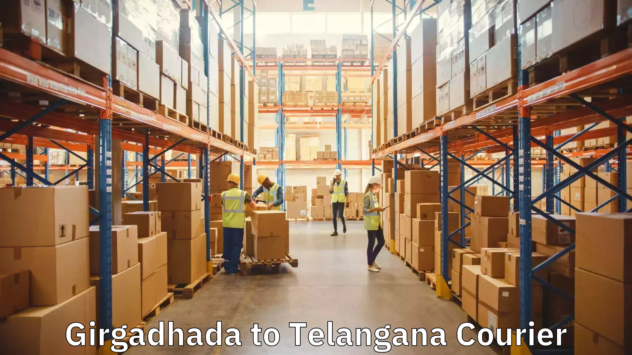 Efficient moving company Girgadhada to Telangana