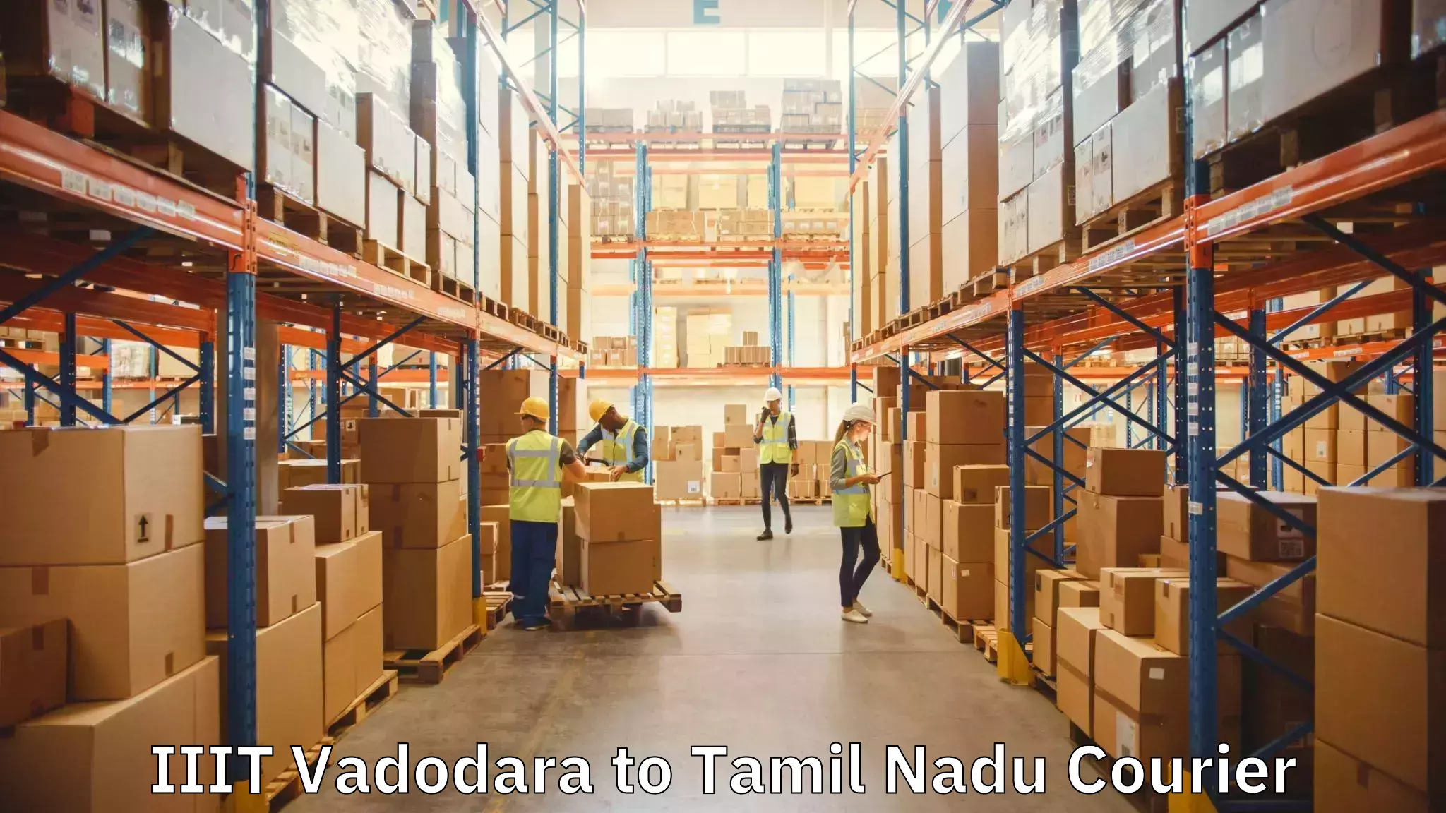 Furniture transport experts IIIT Vadodara to Avadi