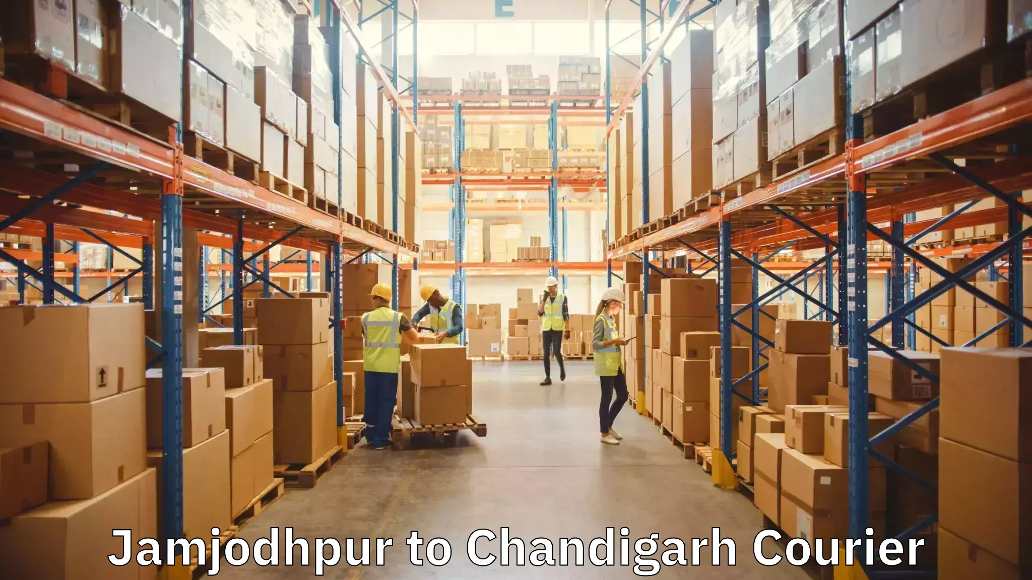 Affordable home movers Jamjodhpur to Panjab University Chandigarh