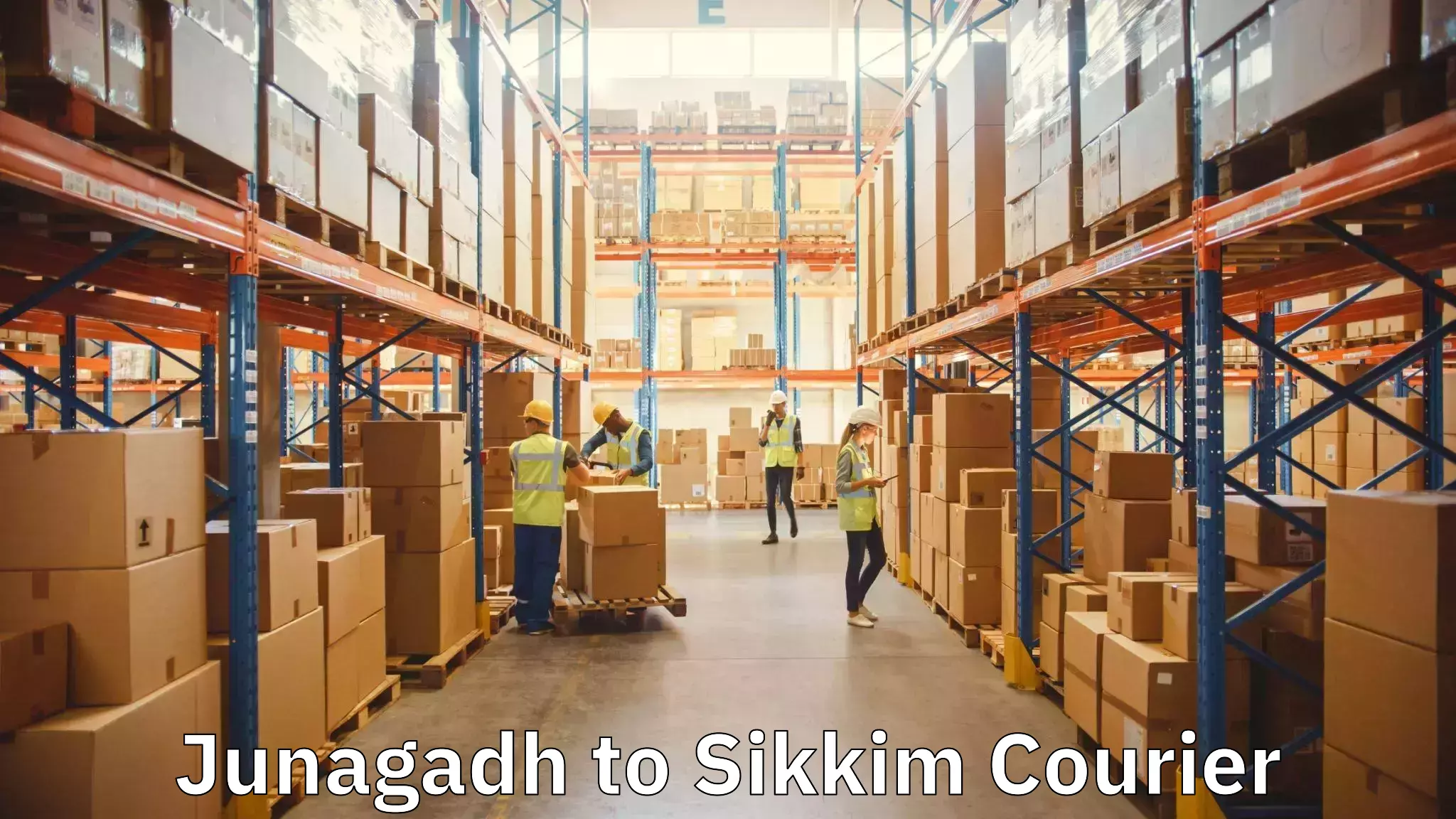 Efficient furniture transport Junagadh to East Sikkim