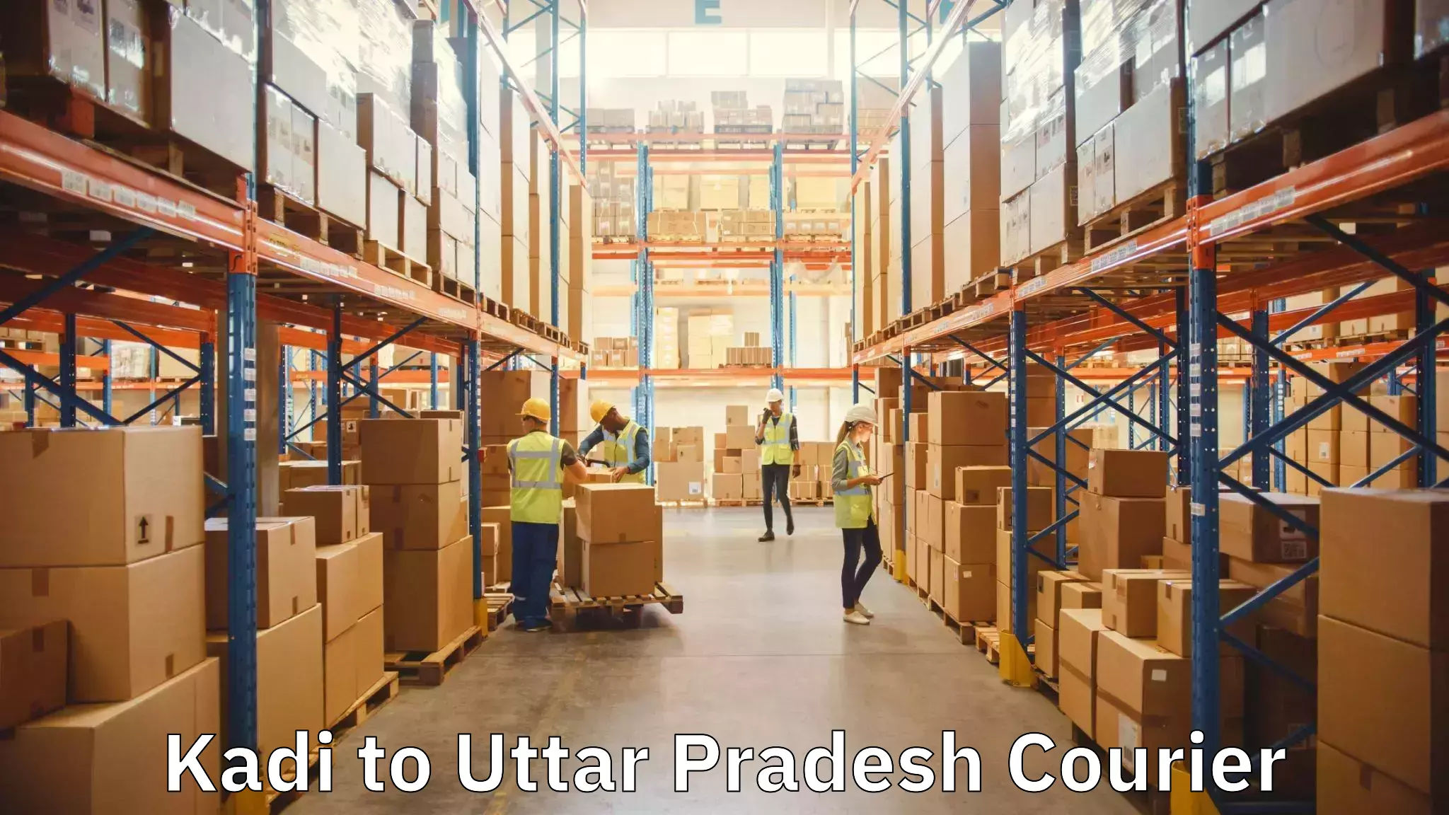 Efficient moving company Kadi to Lucknow