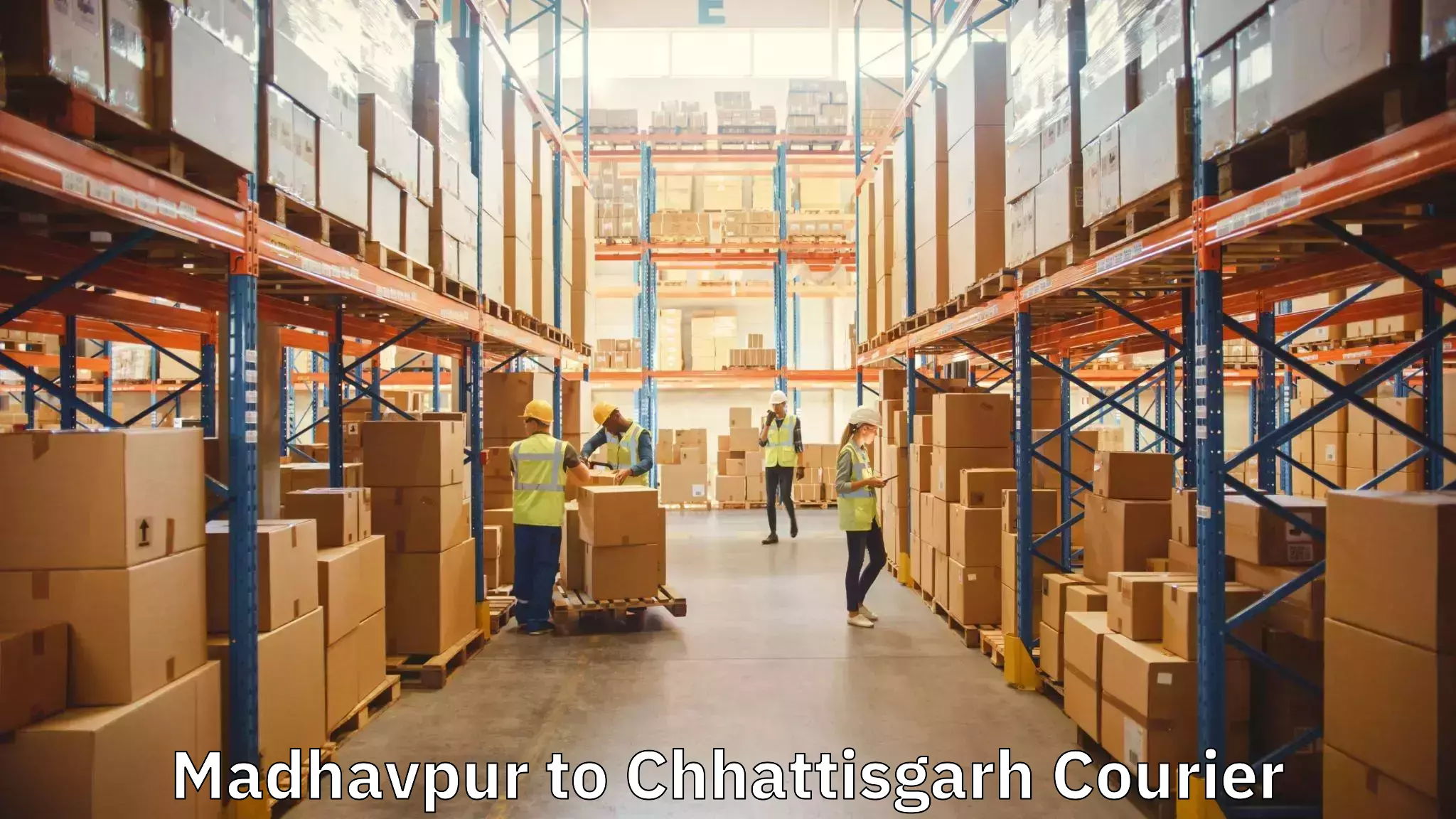 Furniture delivery service Madhavpur to Bastar