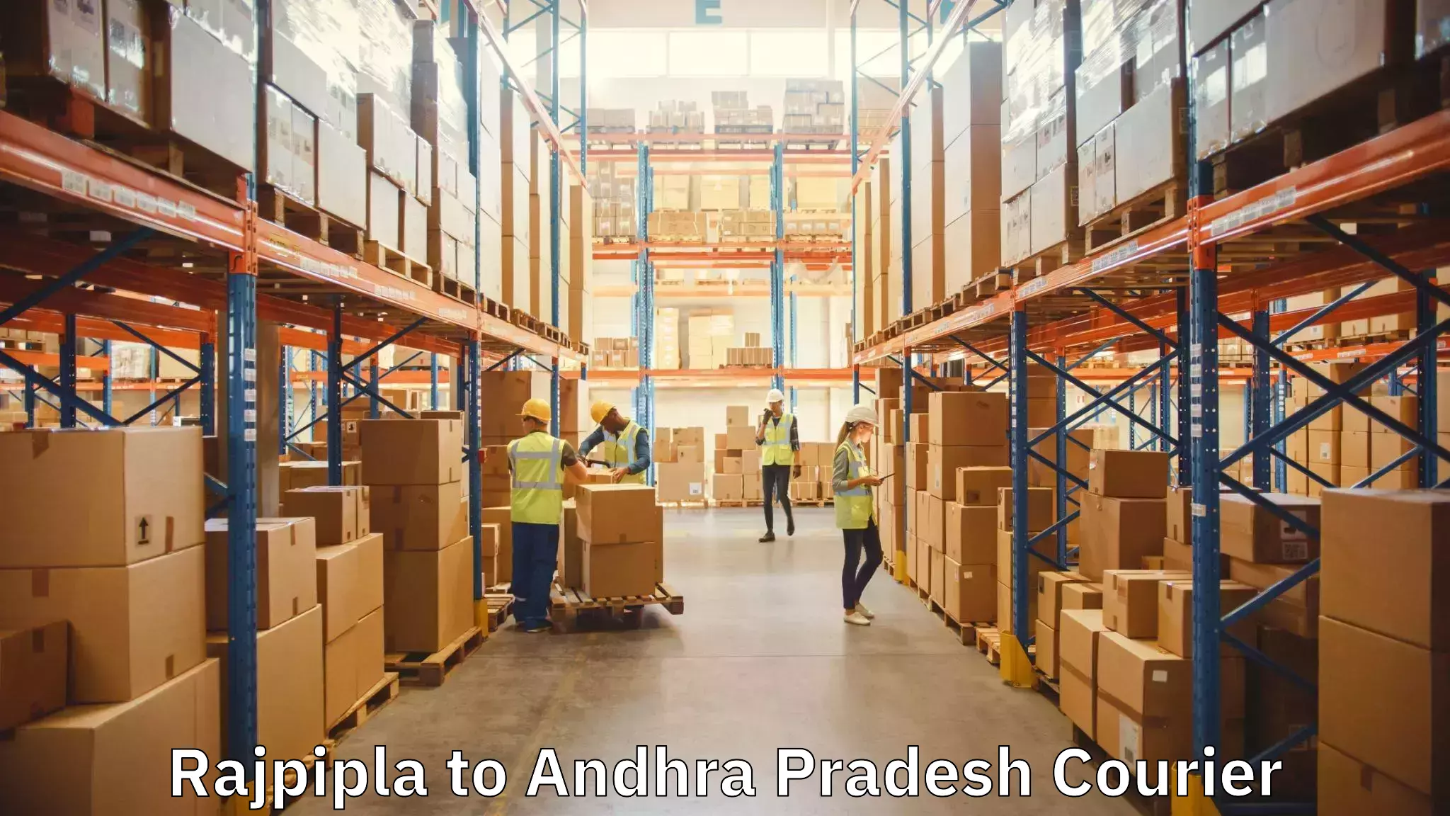 Home relocation and storage Rajpipla to Andhra Pradesh