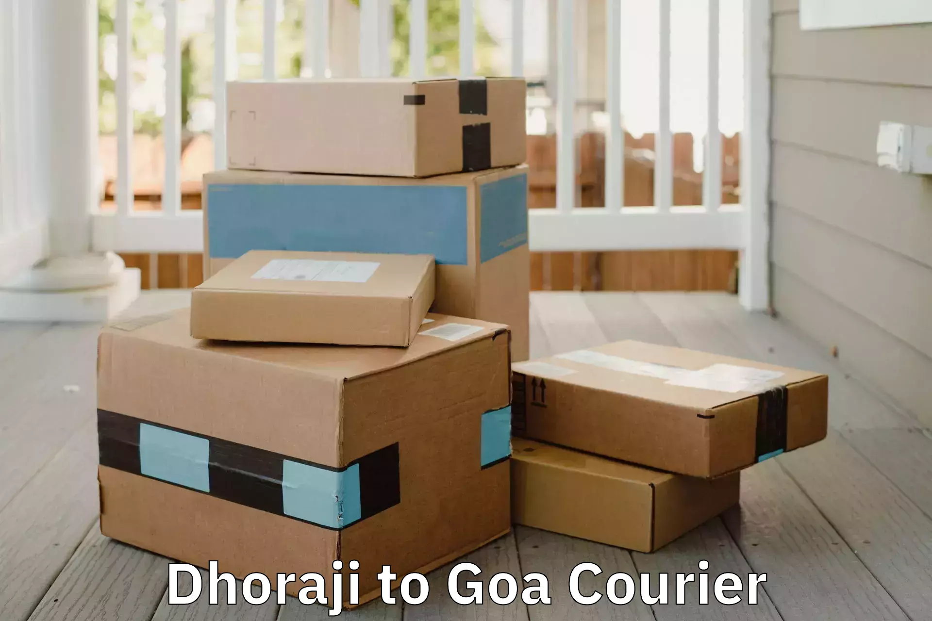 Advanced moving solutions Dhoraji to NIT Goa
