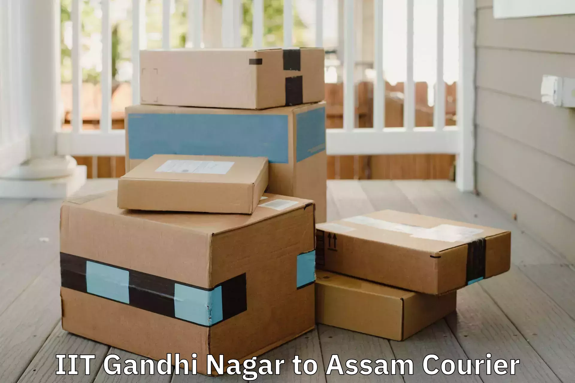 Safe furniture transport IIT Gandhi Nagar to Rangia