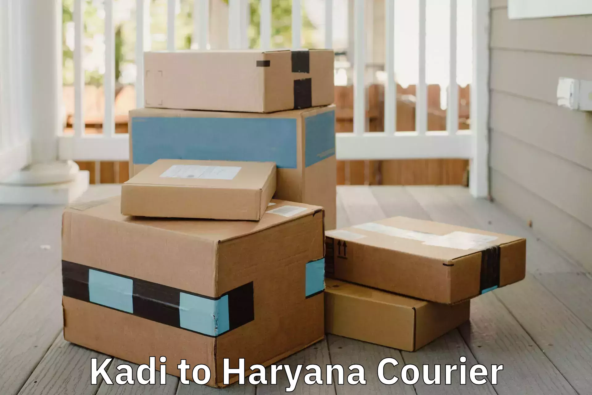 Home goods moving company Kadi to Barwala