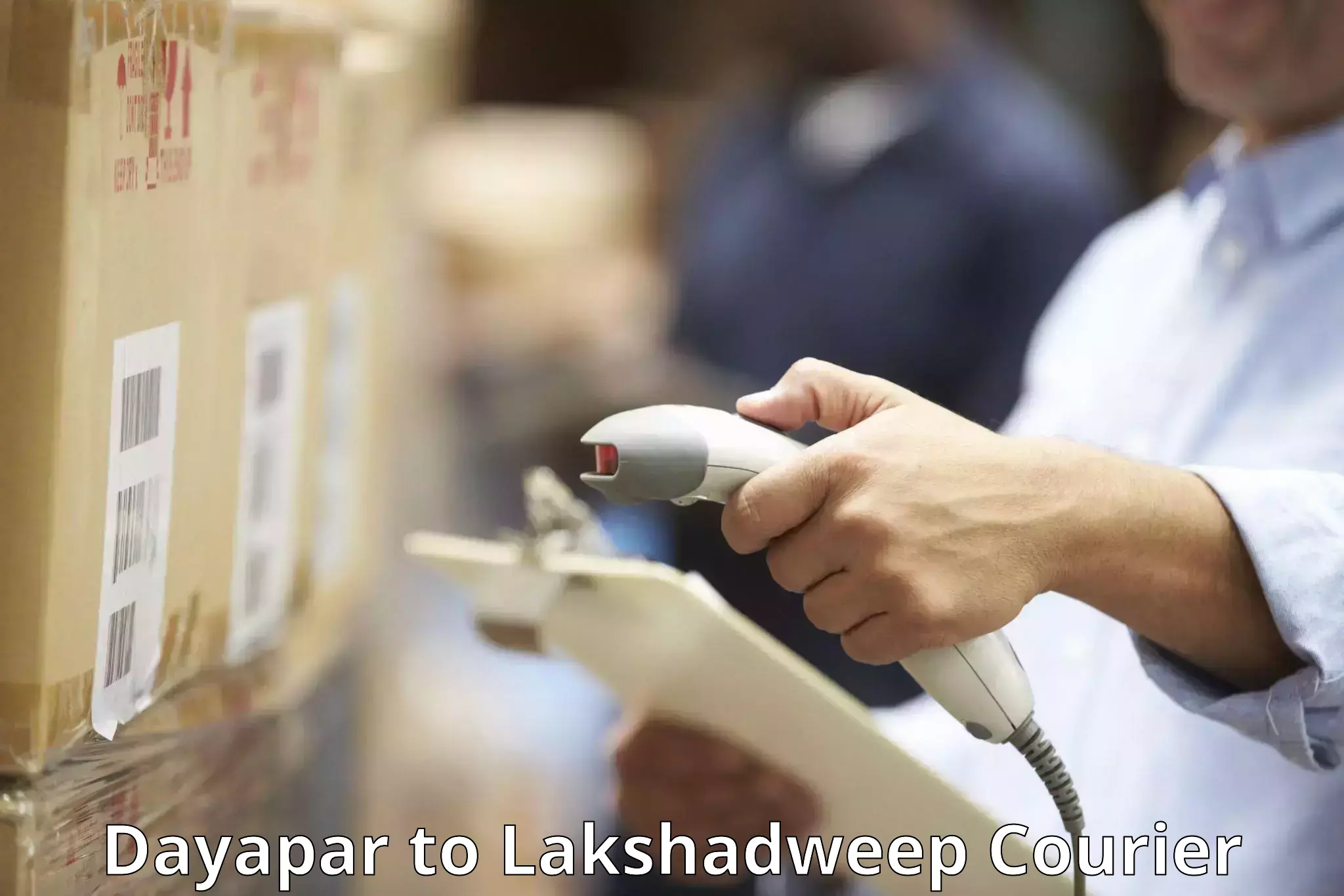 Baggage handling services Dayapar to Lakshadweep
