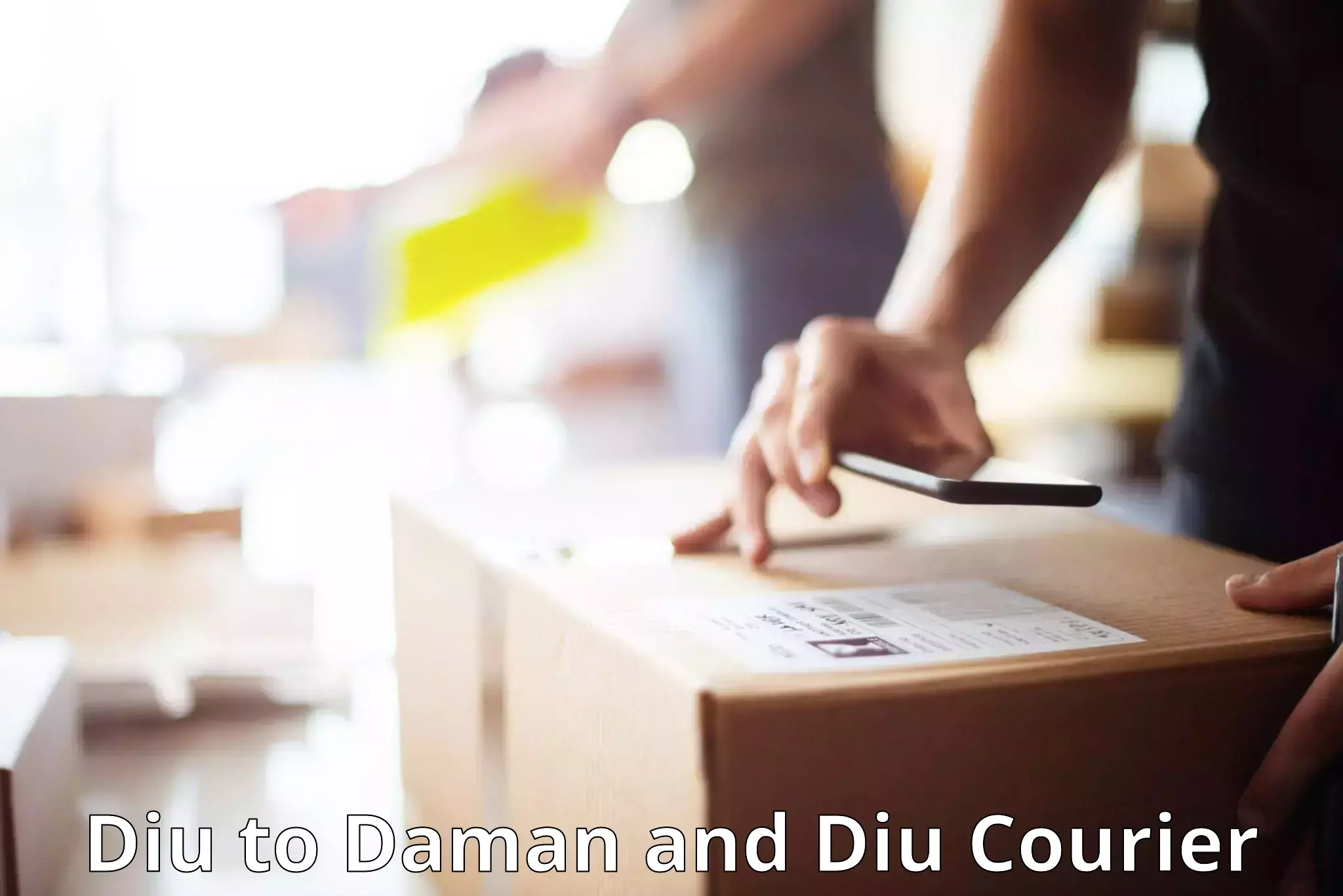 Luggage delivery app Diu to Daman and Diu