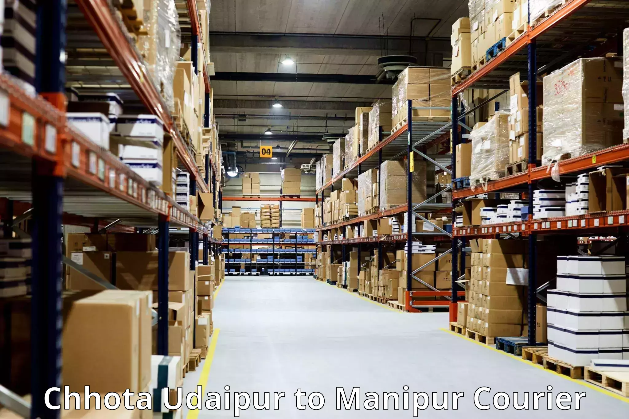 Baggage courier strategy Chhota Udaipur to Manipur