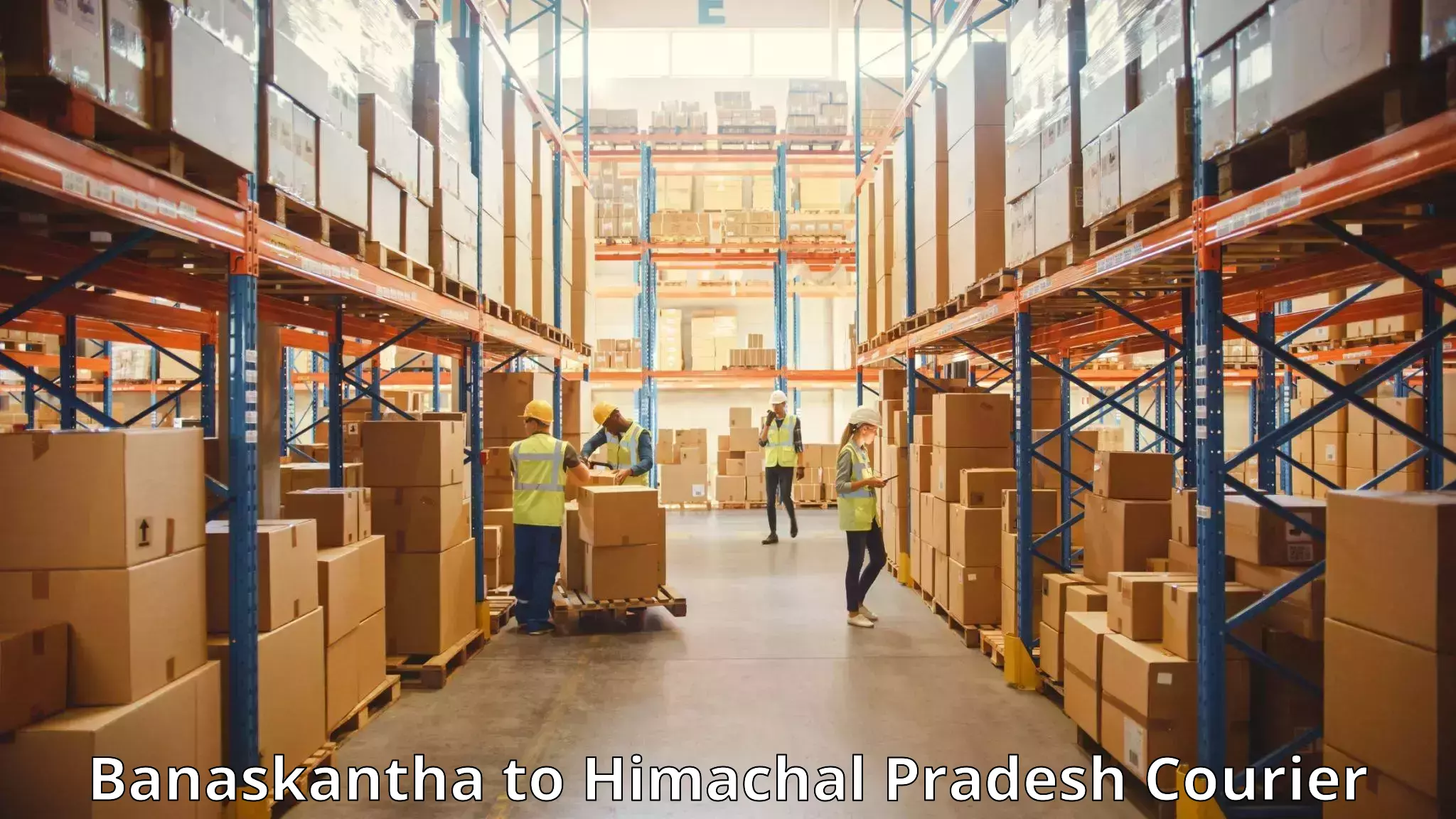 Baggage shipping quotes Banaskantha to Dharamshala