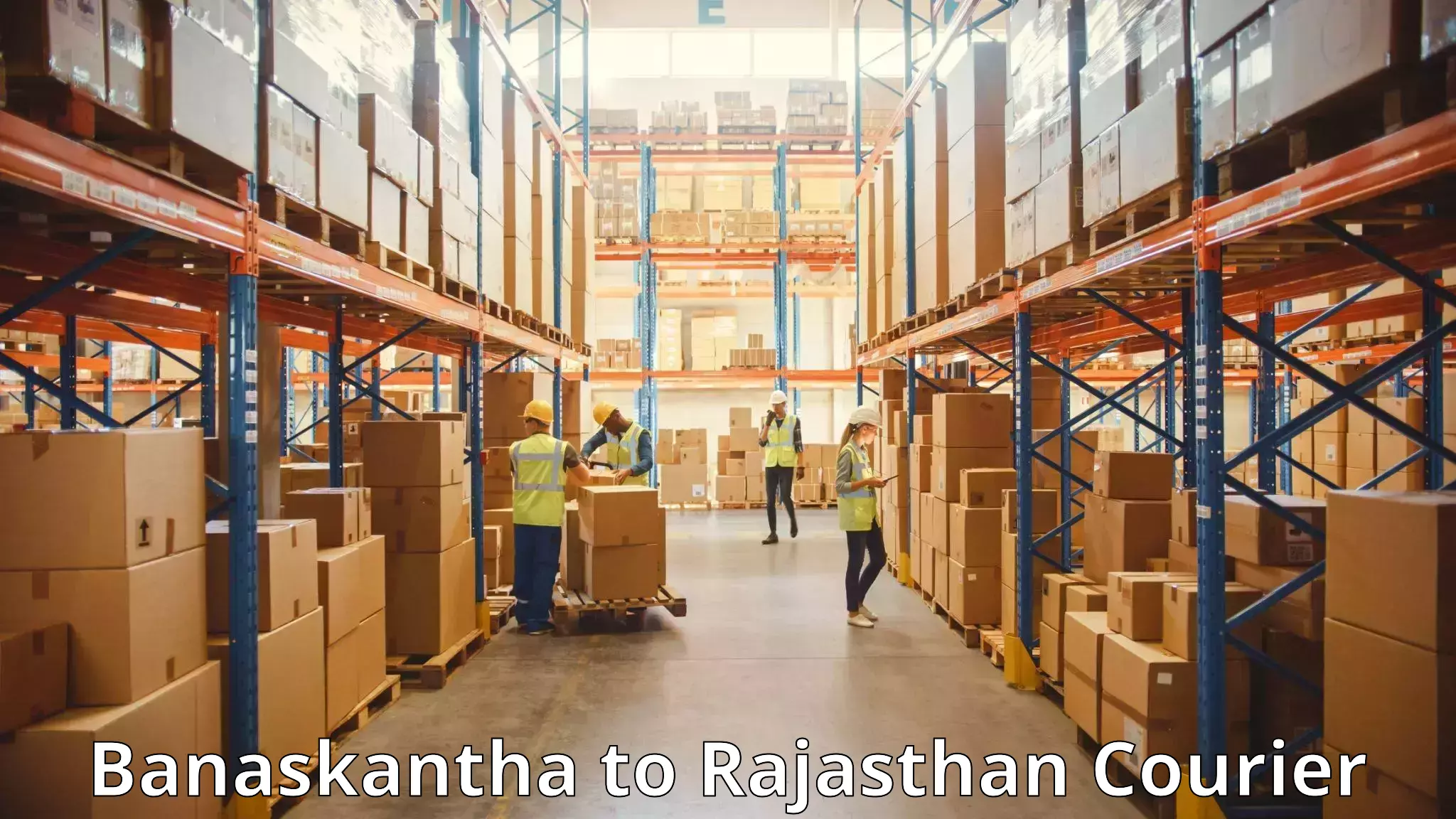 Baggage transport estimate in Banaskantha to Nawalgarh