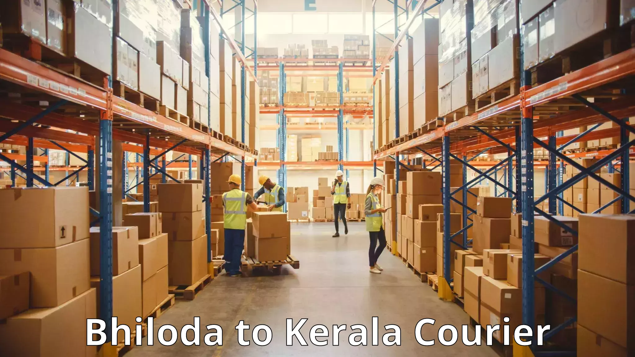 Global baggage shipping Bhiloda to IIIT Kottayam