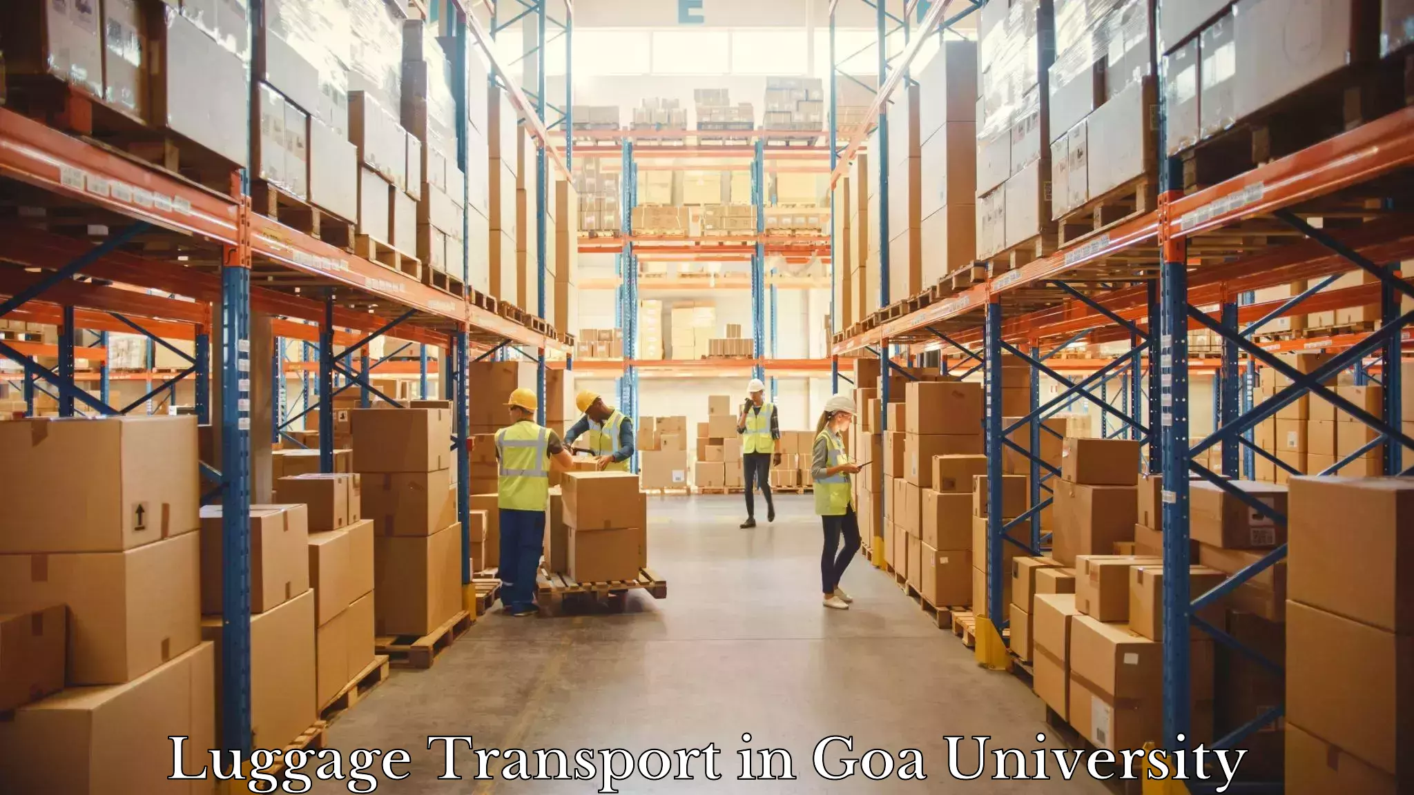 Luggage transport service in Goa University