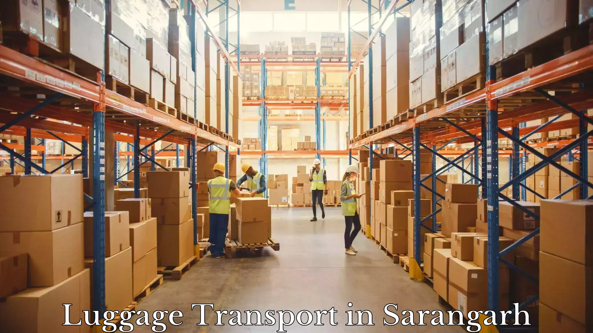 Smart baggage shipping in Sarangarh