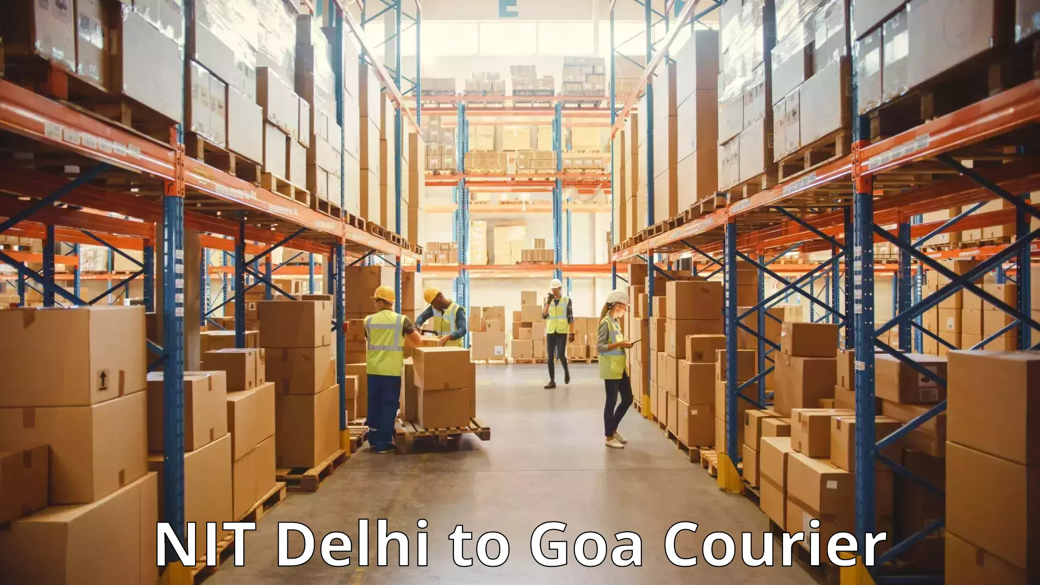 Baggage transport updates NIT Delhi to NIT Goa