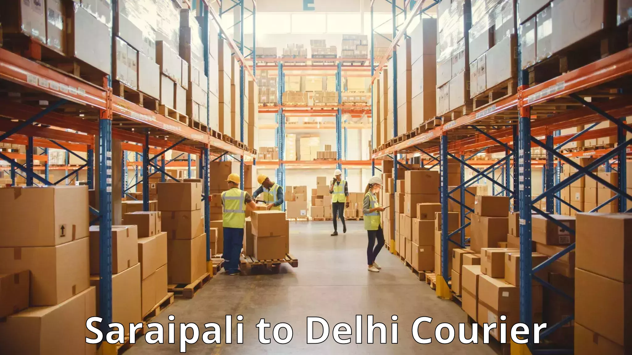 Personal baggage courier in Saraipali to Jawaharlal Nehru University New Delhi