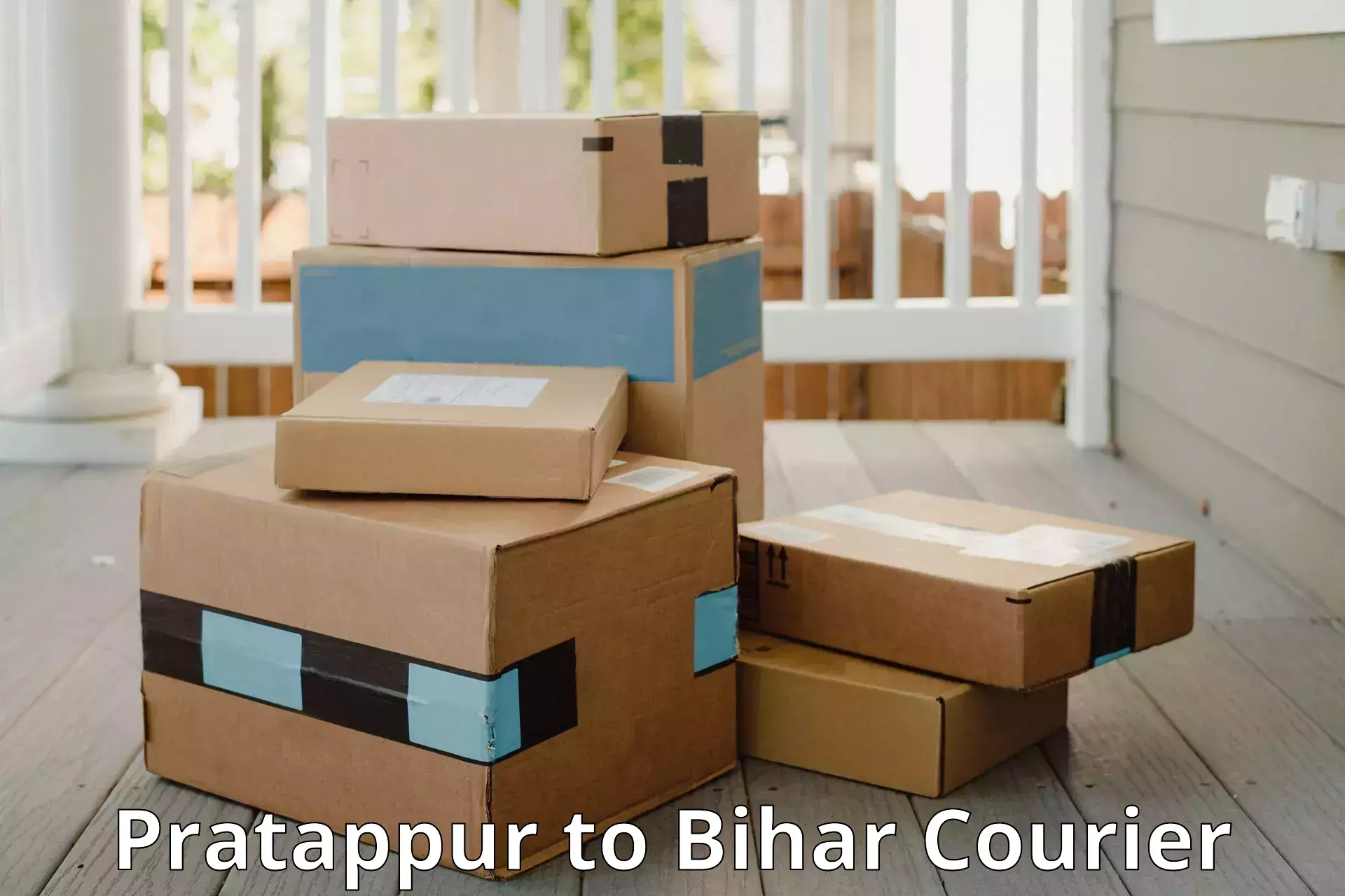 Trackable baggage shipping Pratappur to Mojharia