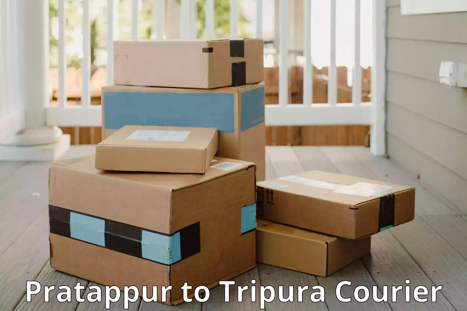 Luggage shipping solutions Pratappur to IIIT Agartala