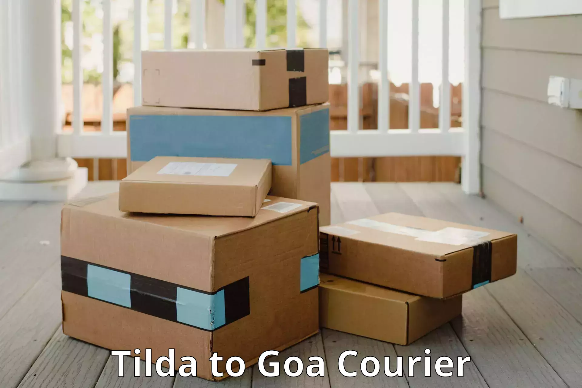 Outsize baggage transport Tilda to Goa
