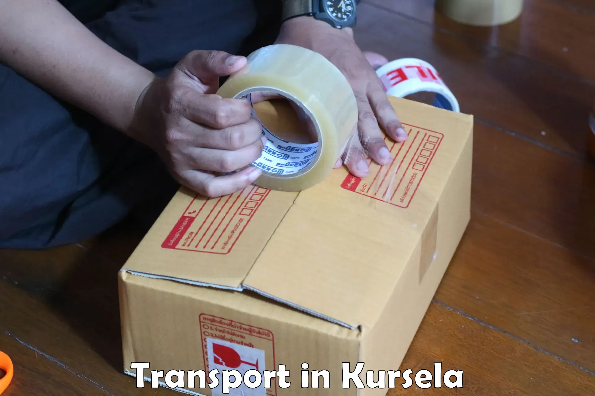 Daily parcel service transport in Kursela