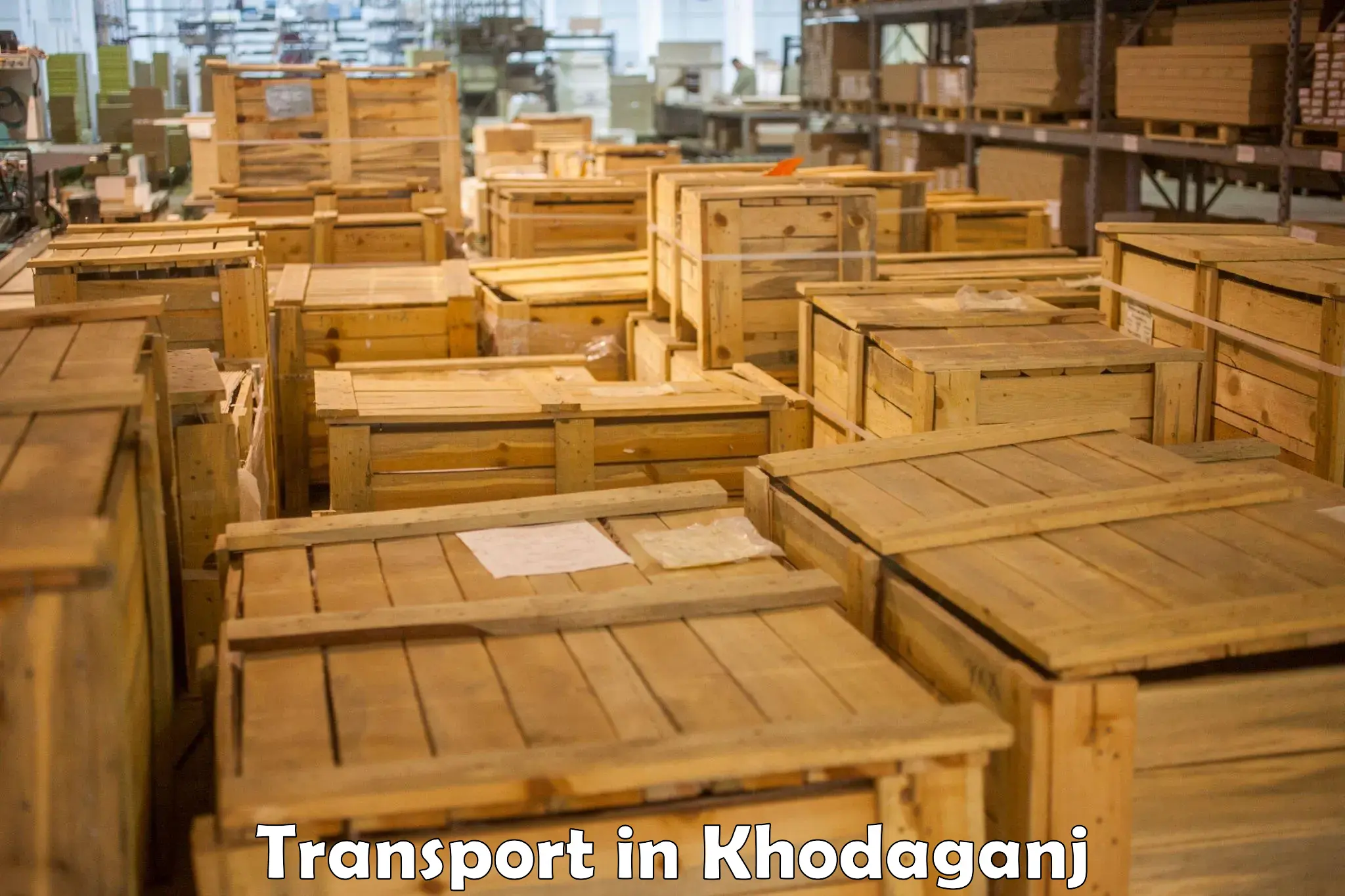 Container transport service in Khodaganj
