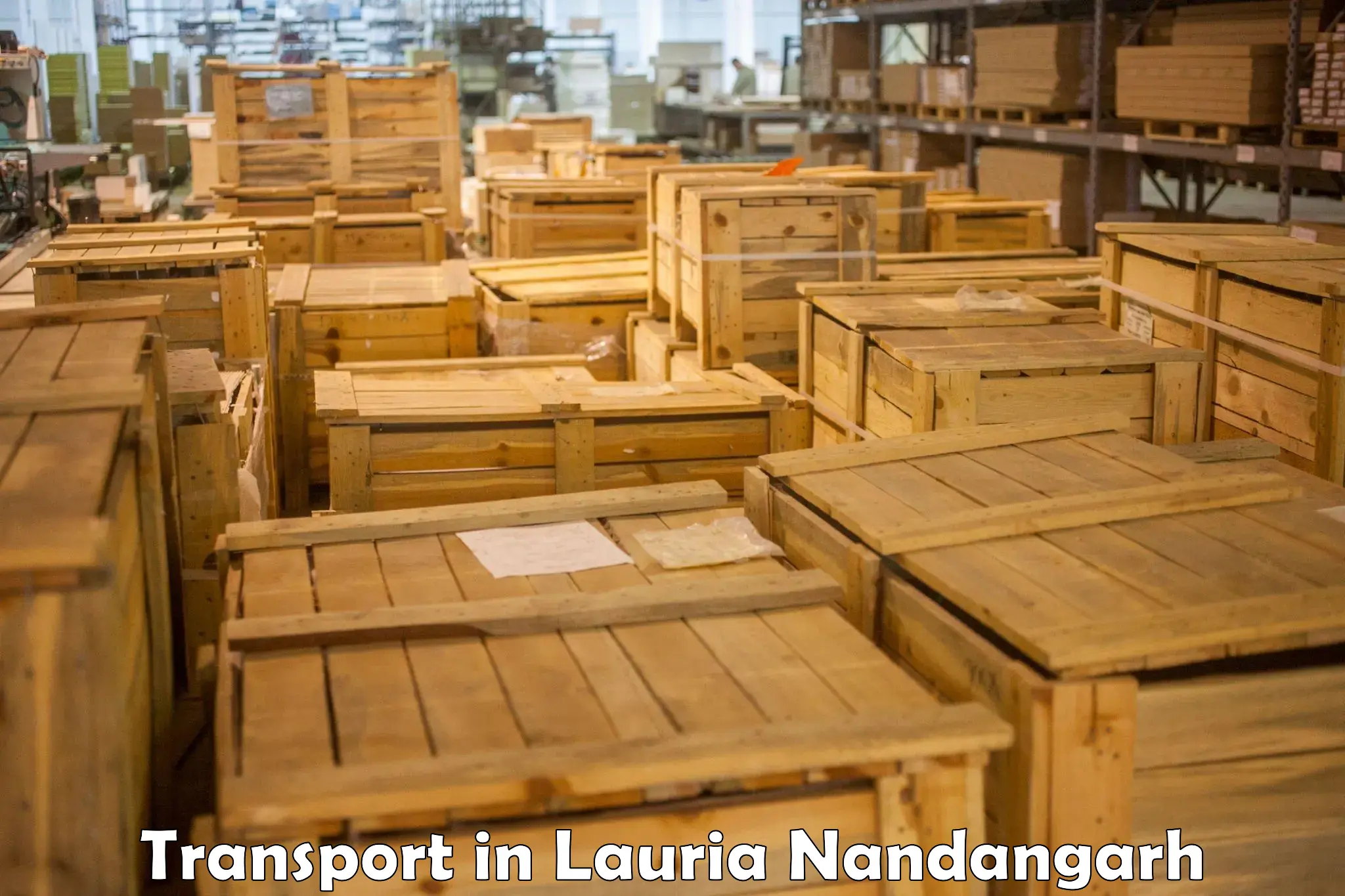 Parcel transport services in Lauria Nandangarh