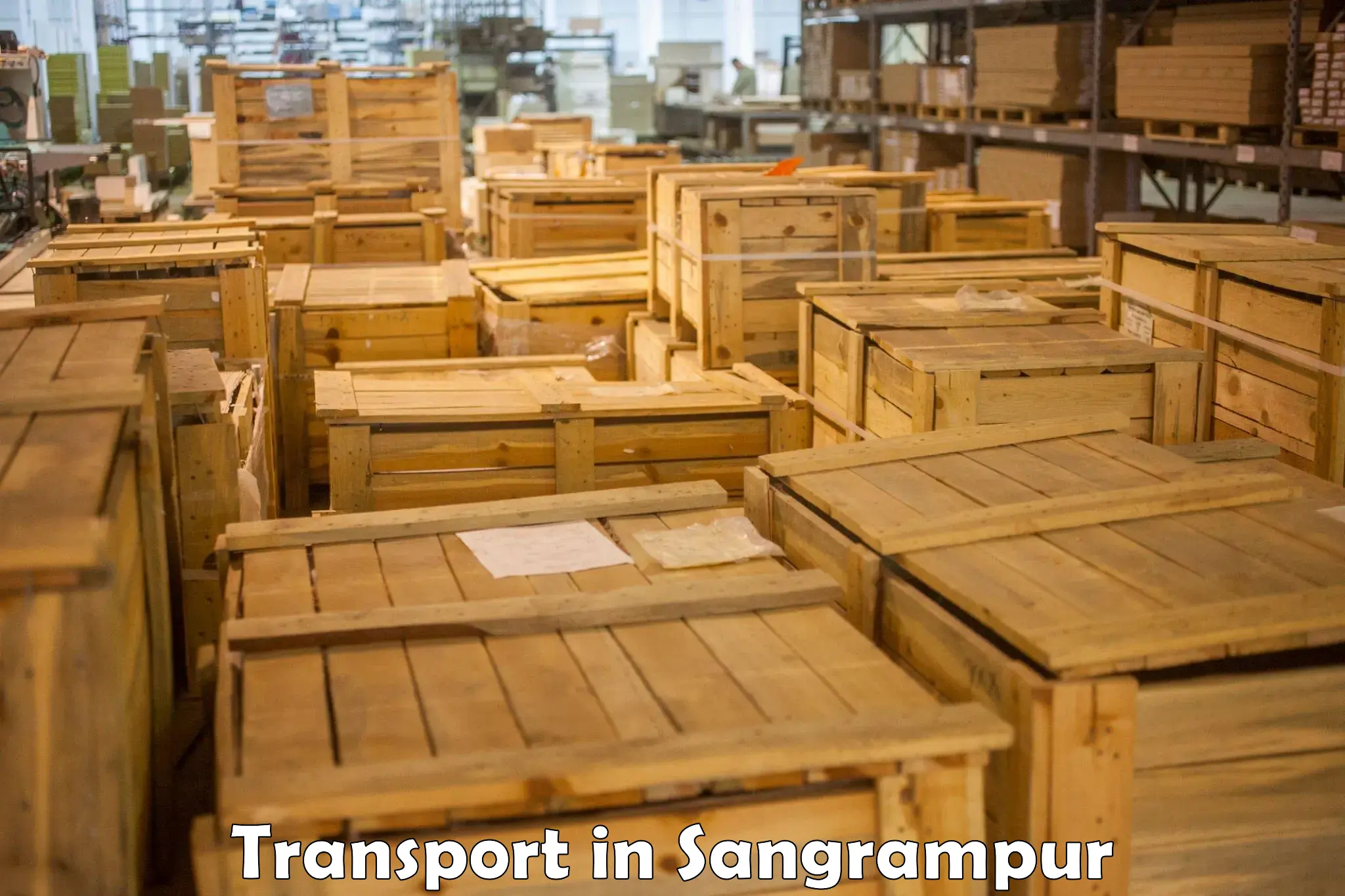 Lorry transport service in Sangrampur
