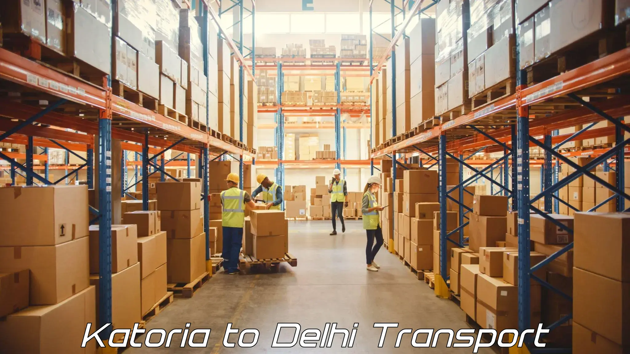 Road transport online services Katoria to Lodhi Road