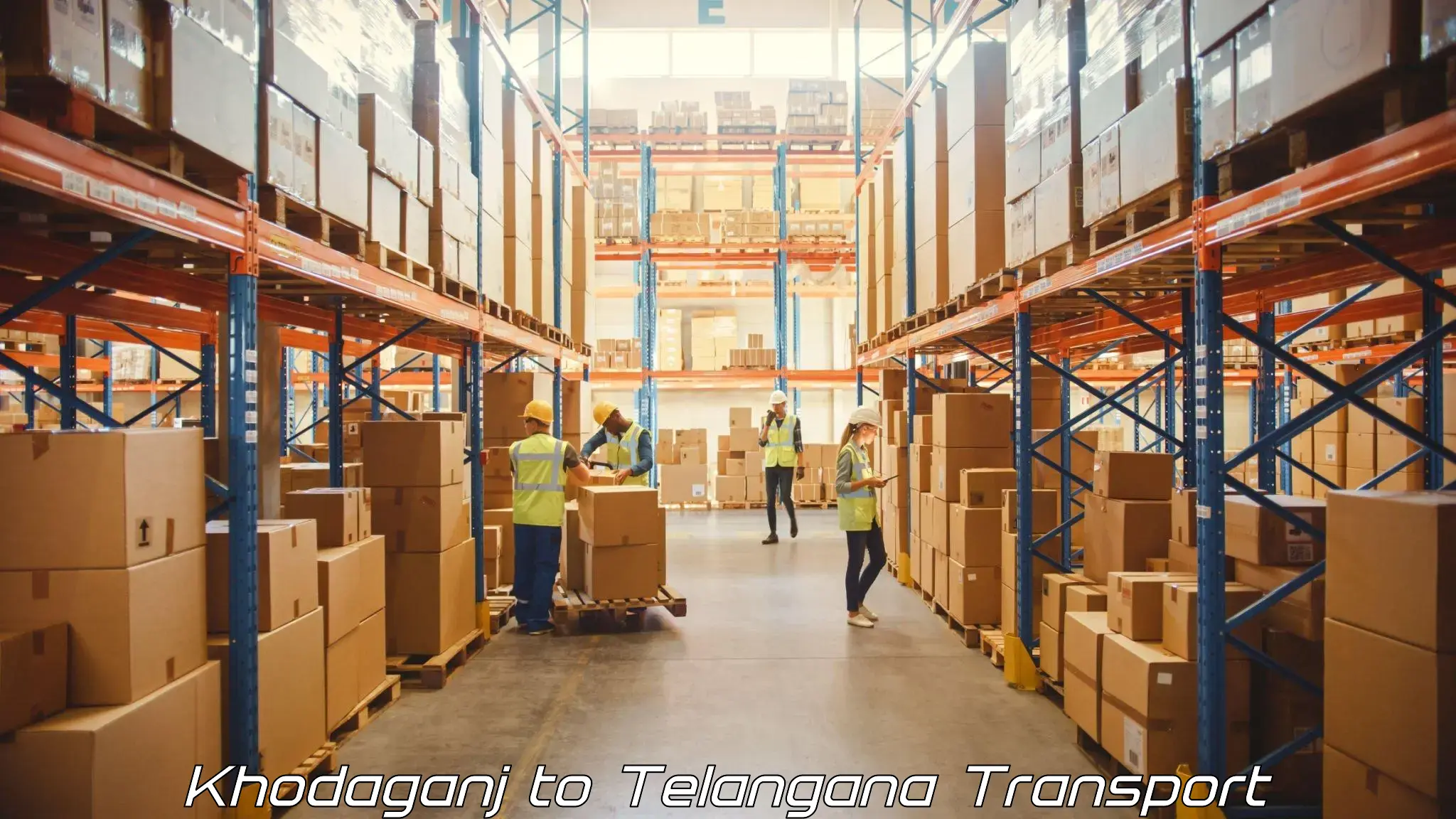 Air freight transport services Khodaganj to Danthalapally