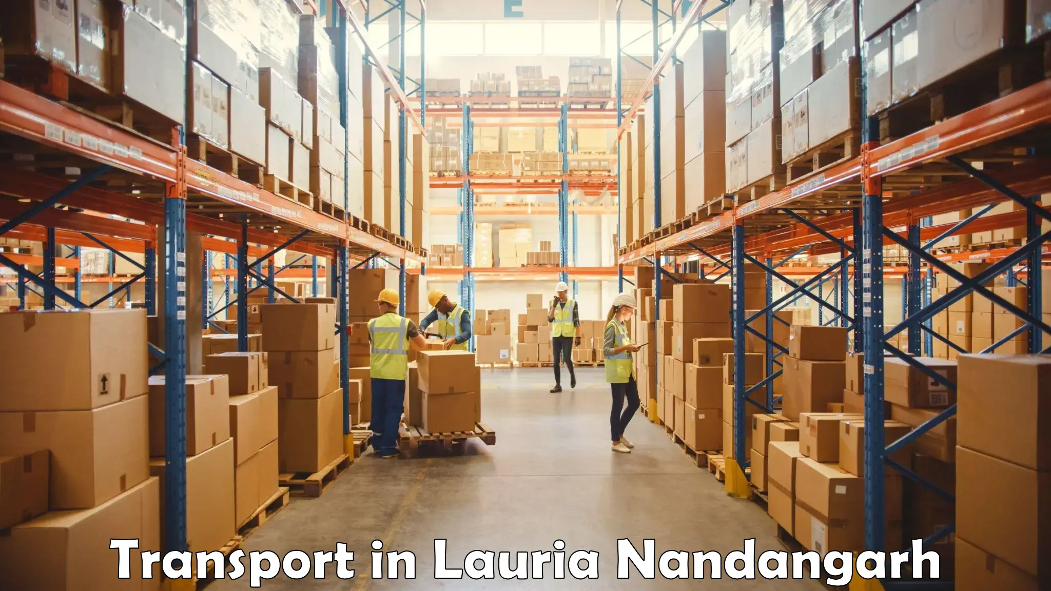 Transport services in Lauria Nandangarh