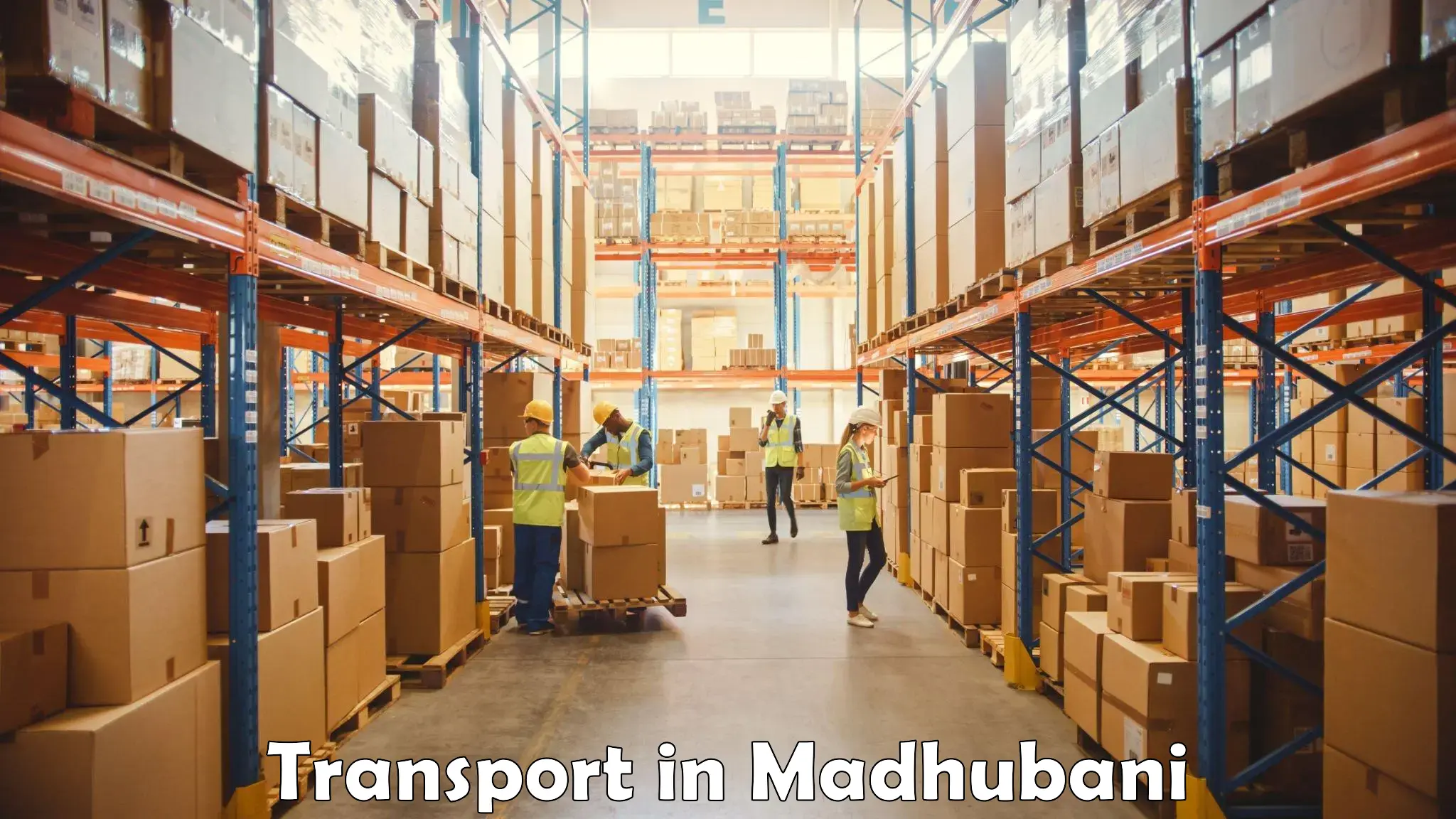 Road transport services in Madhubani