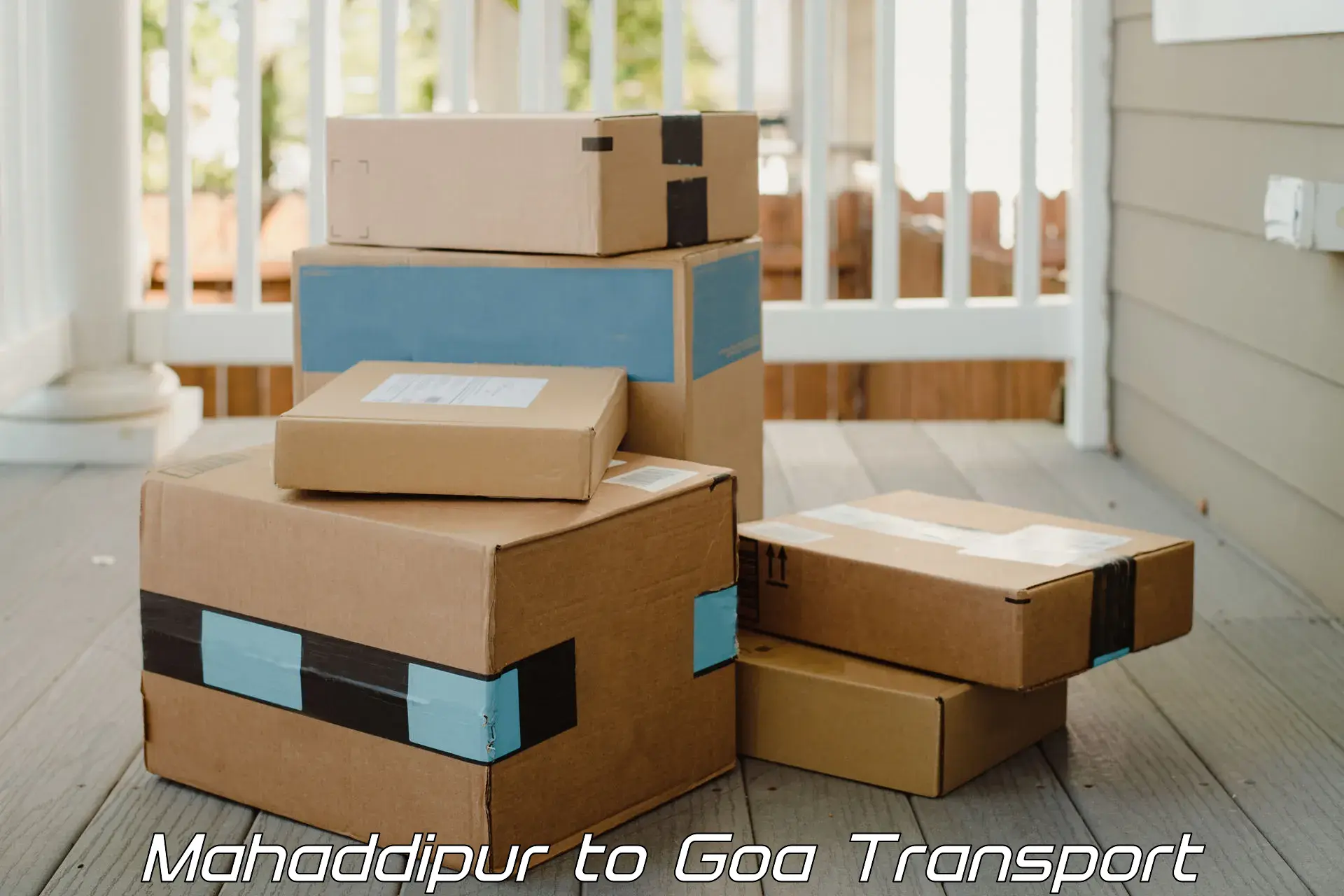 Scooty parcel Mahaddipur to Goa