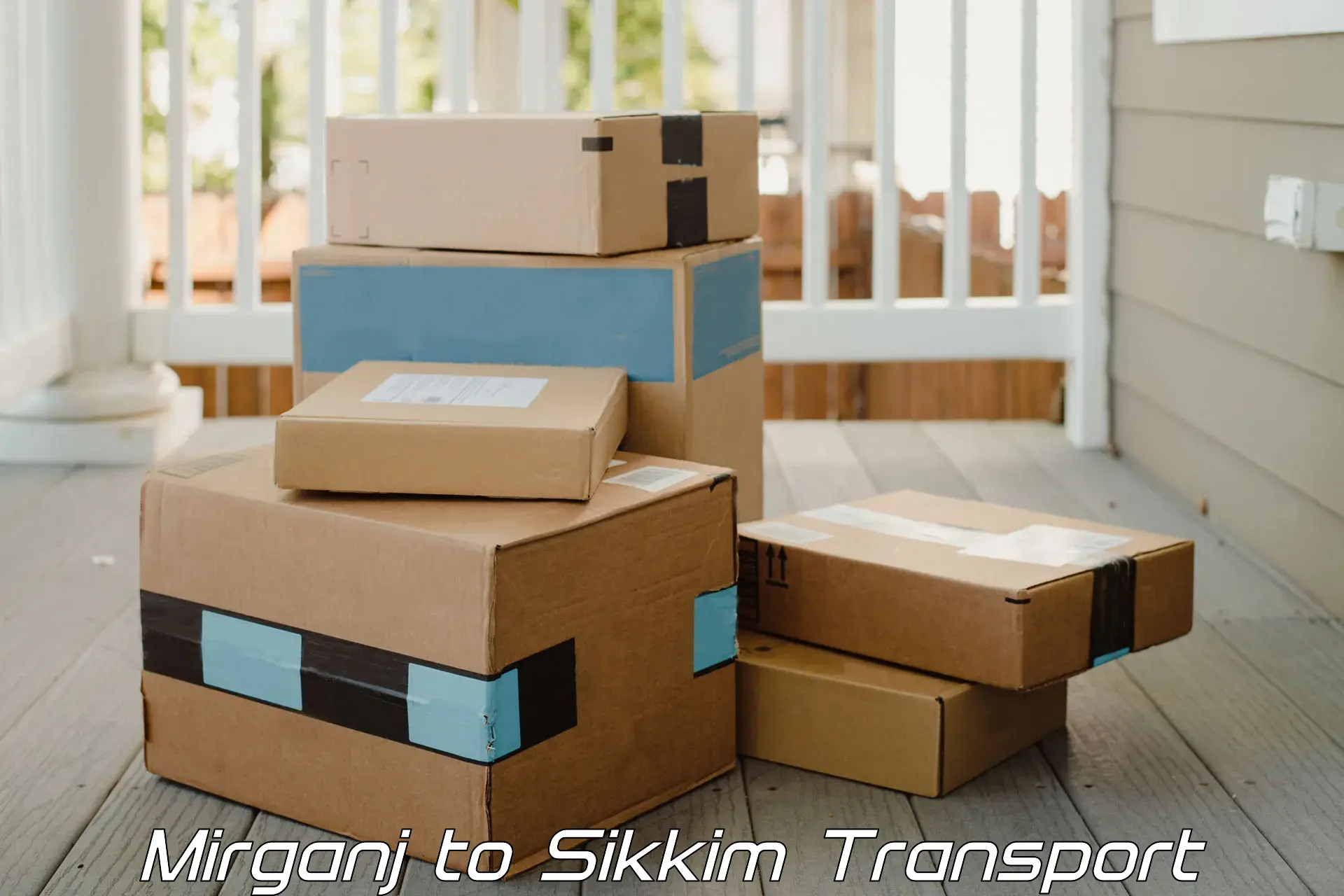 Shipping services Mirganj to North Sikkim