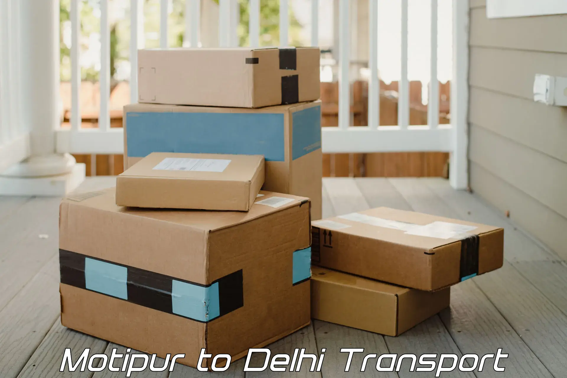 Domestic transport services Motipur to Delhi
