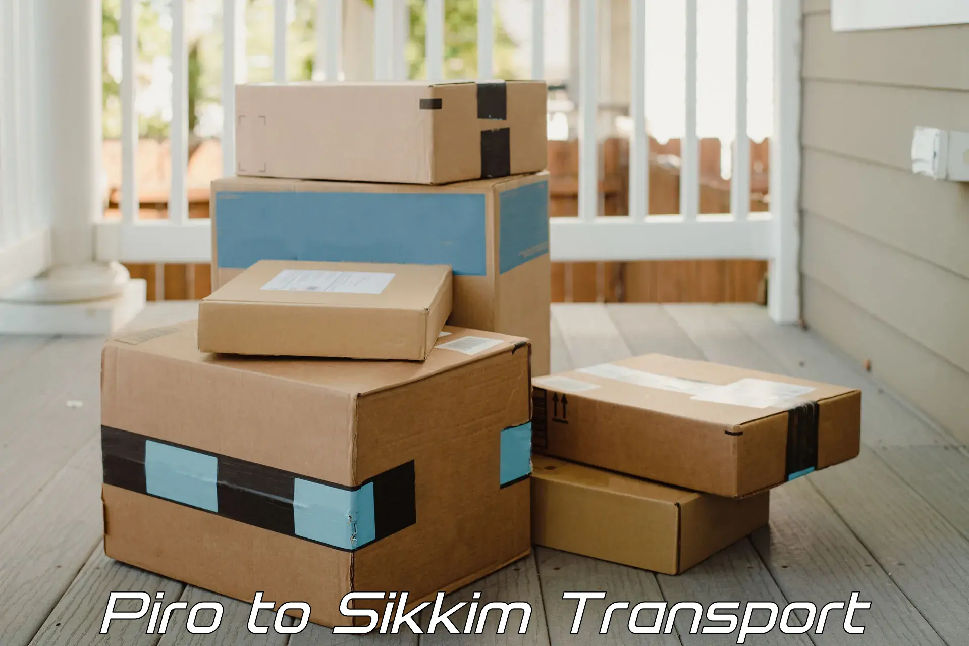 Delivery service in Piro to Sikkim