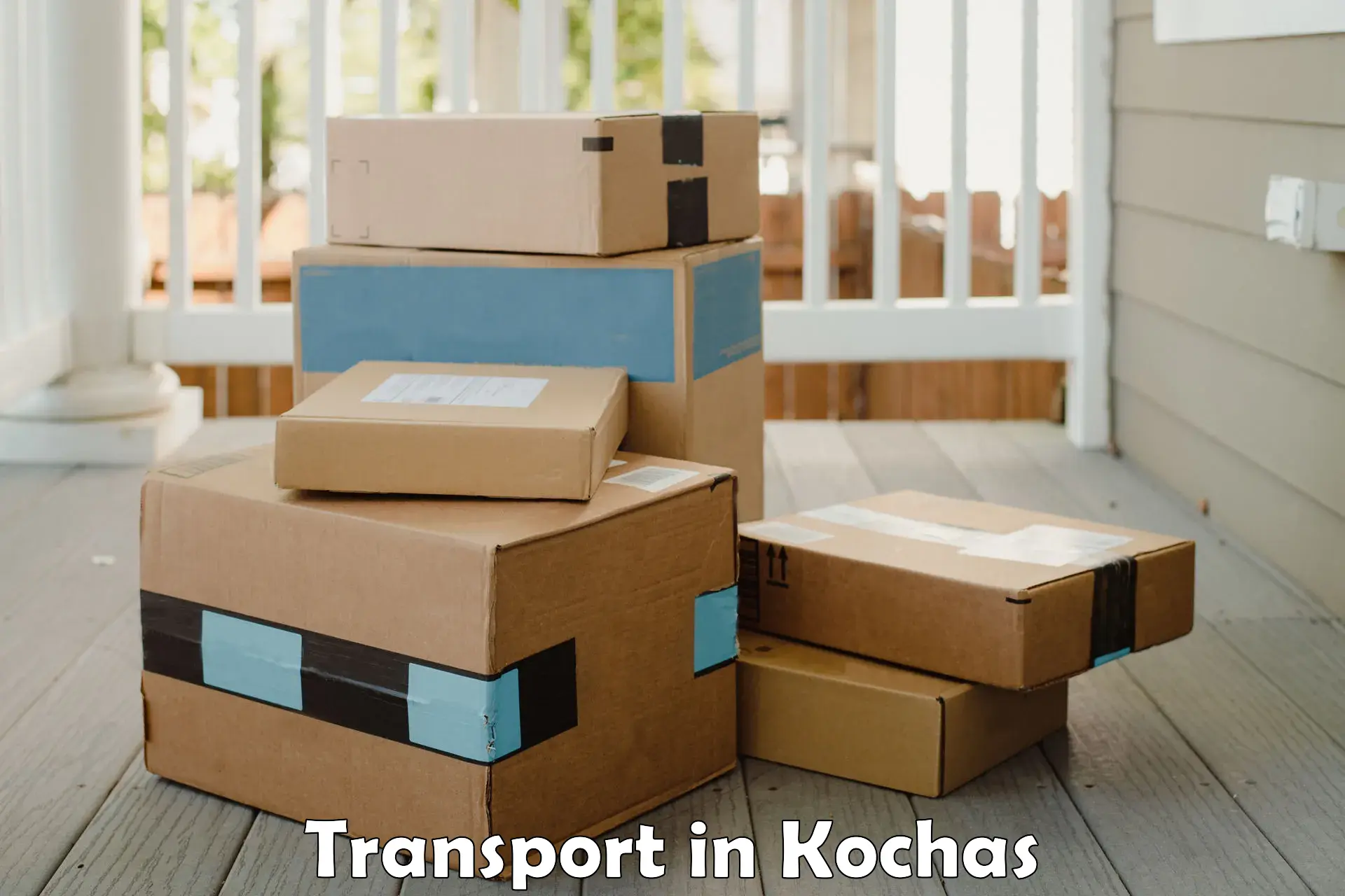 Two wheeler transport services in Kochas